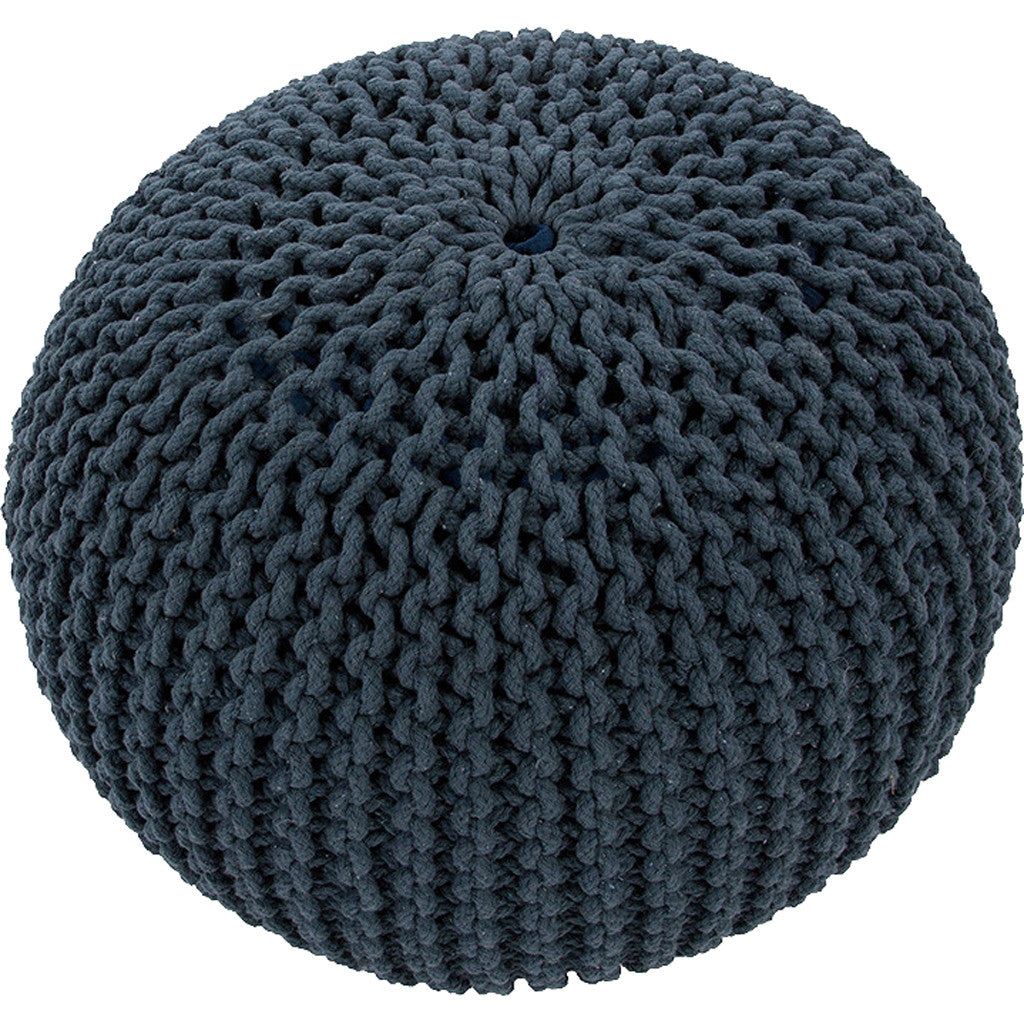 Spectrum Navy Pouf