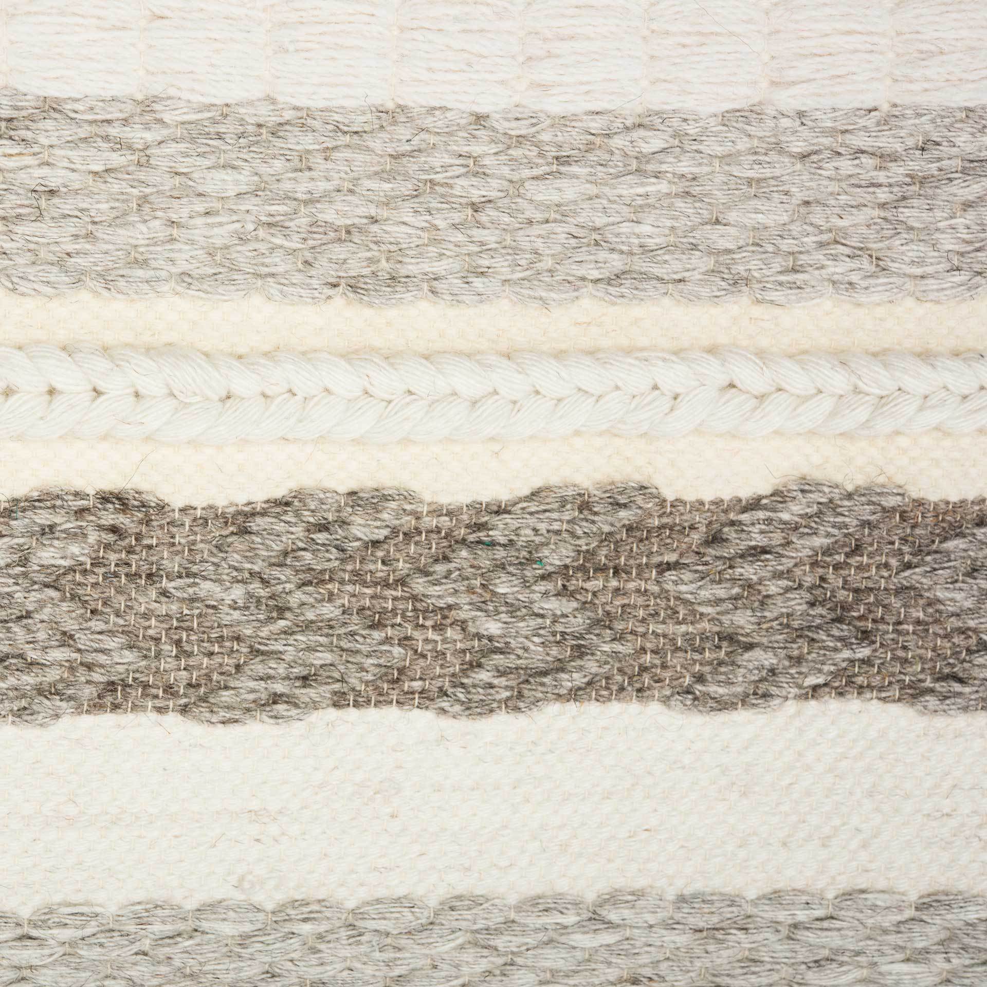 Seattle Woven Wall Art Ivory/Gray
