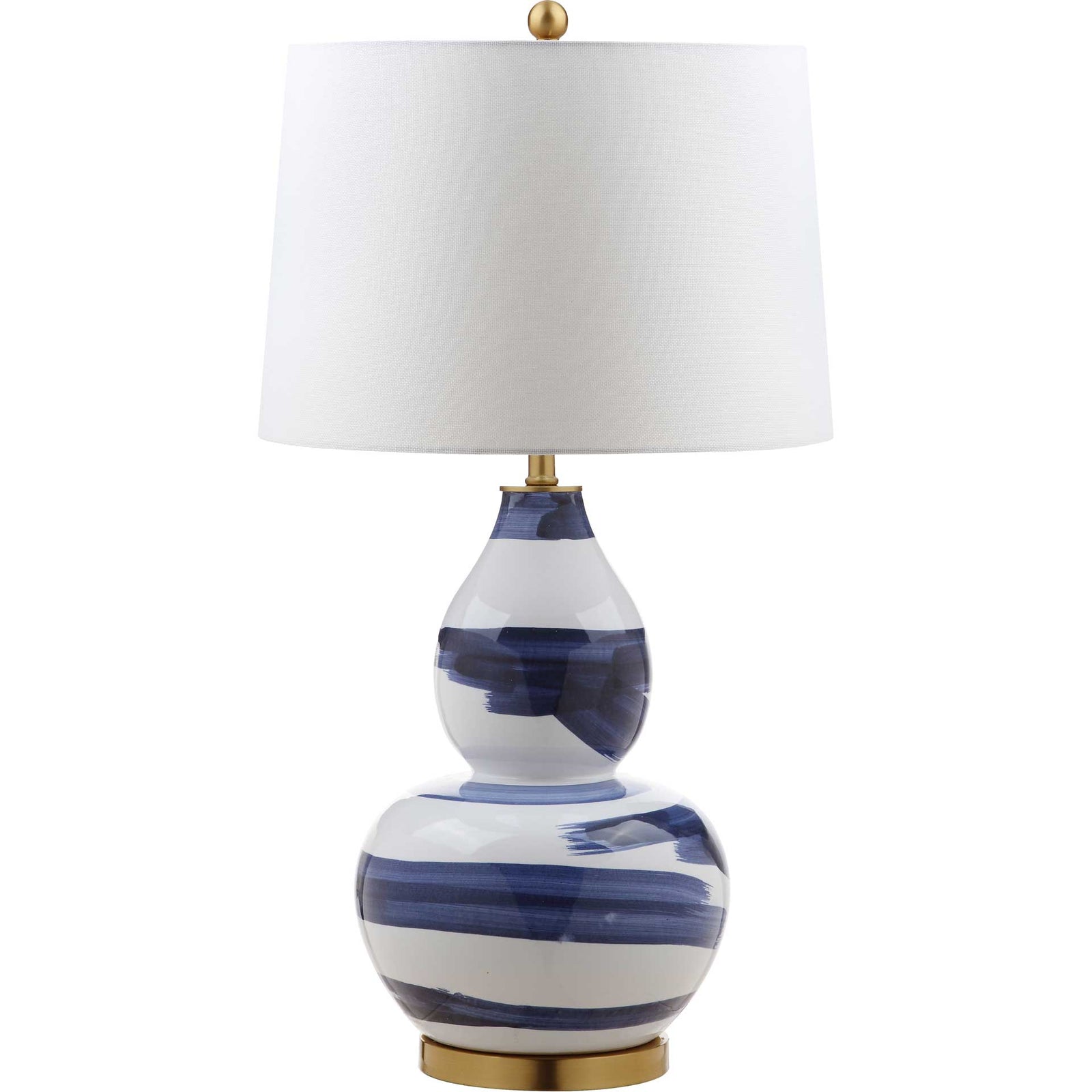 Ailey Table Lamp Blue/White