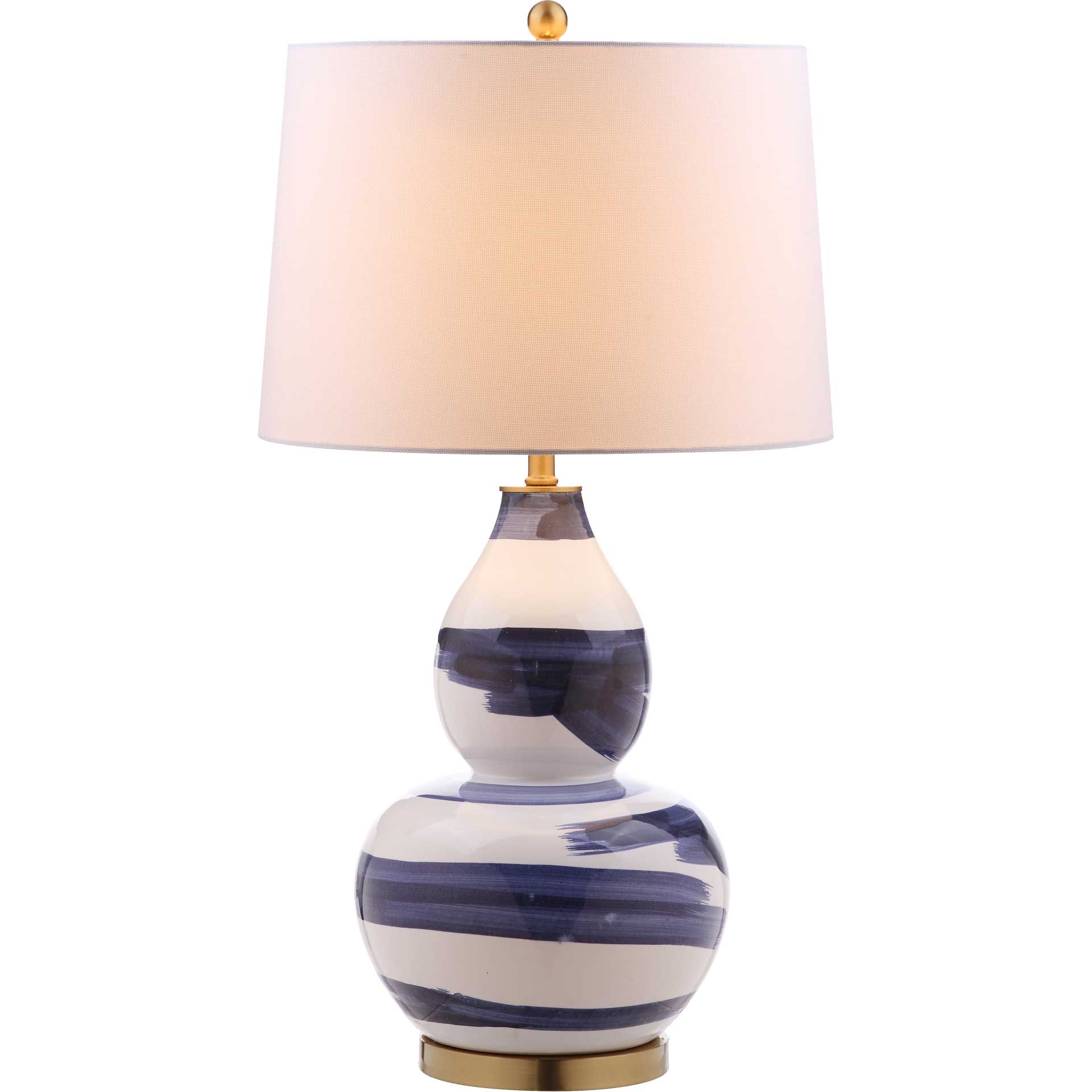 Ailey Table Lamp Blue/White
