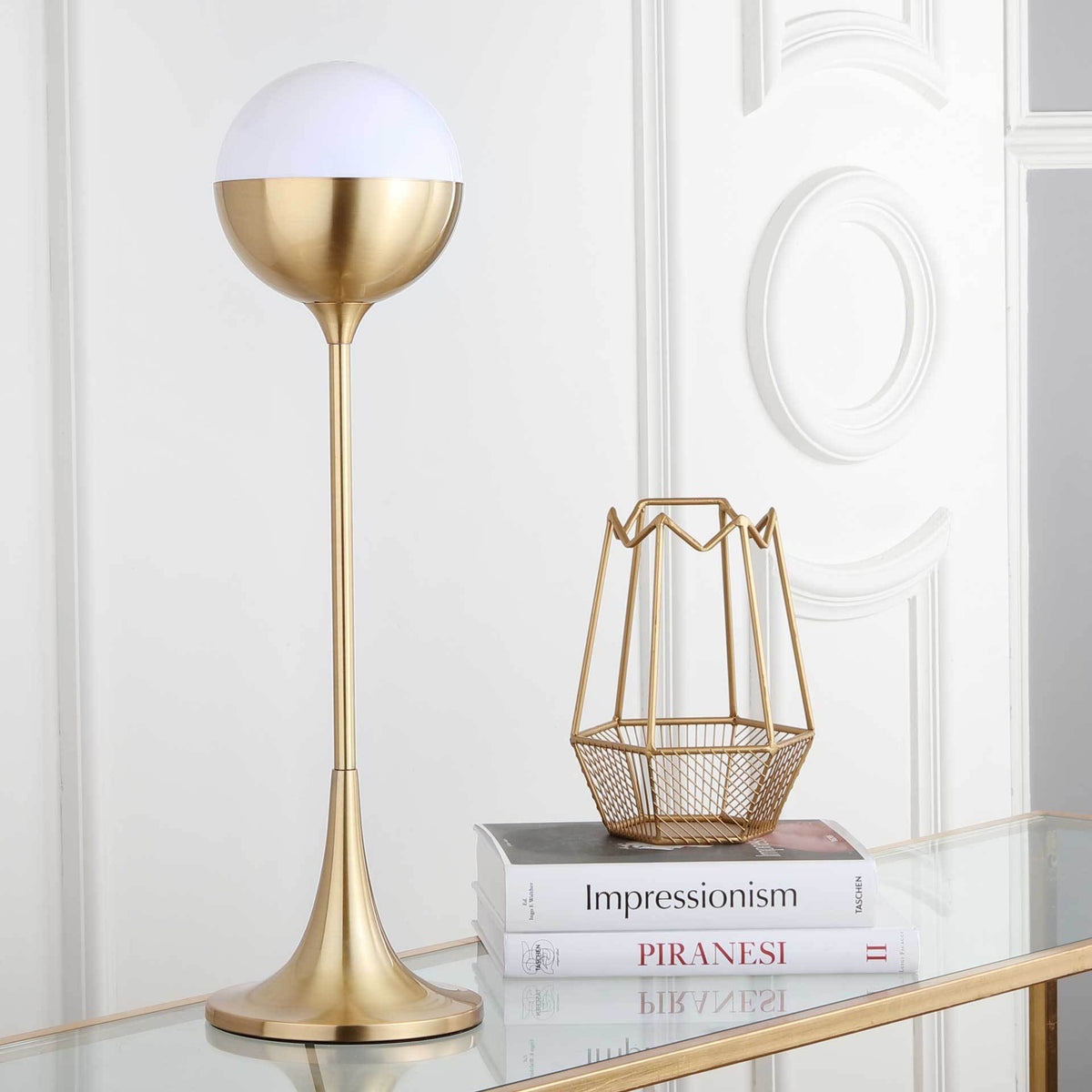 Landyn Table Lamp Brass Gold