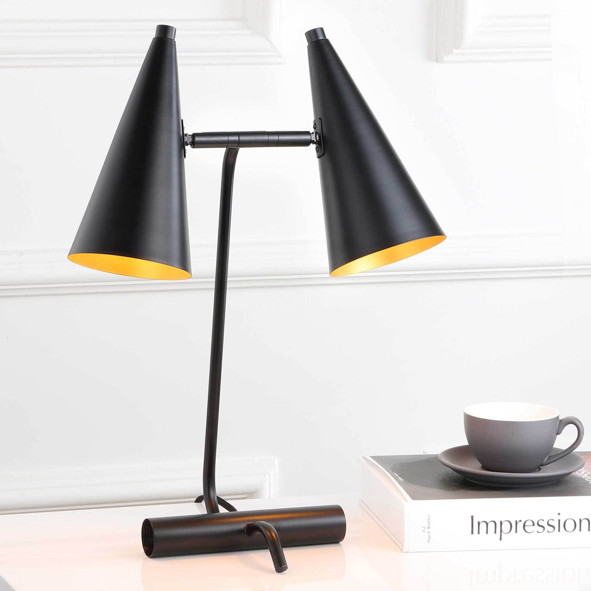 Amina Table Lamp Black