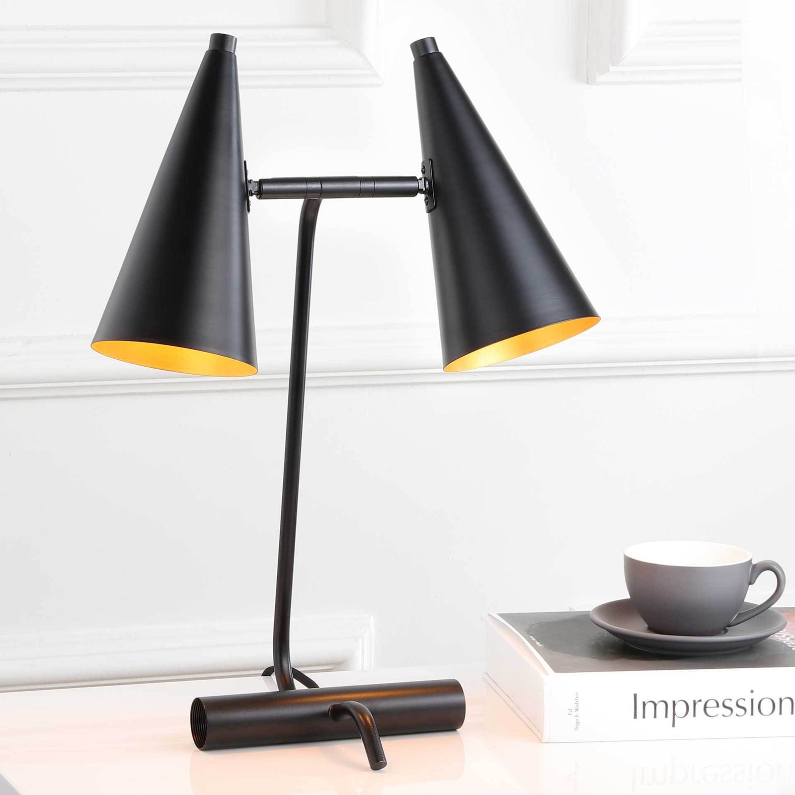 Amina Table Lamp Black