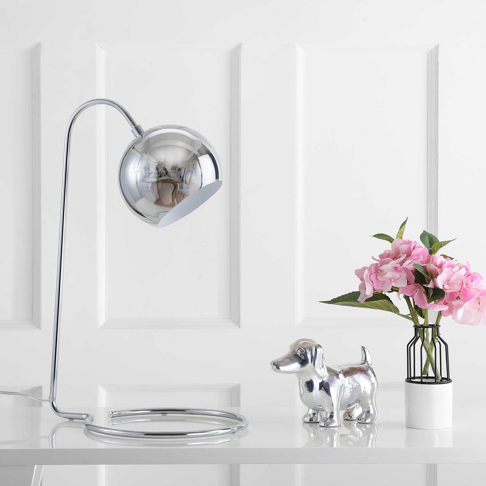 Jacqueline Table Lamp Chrome