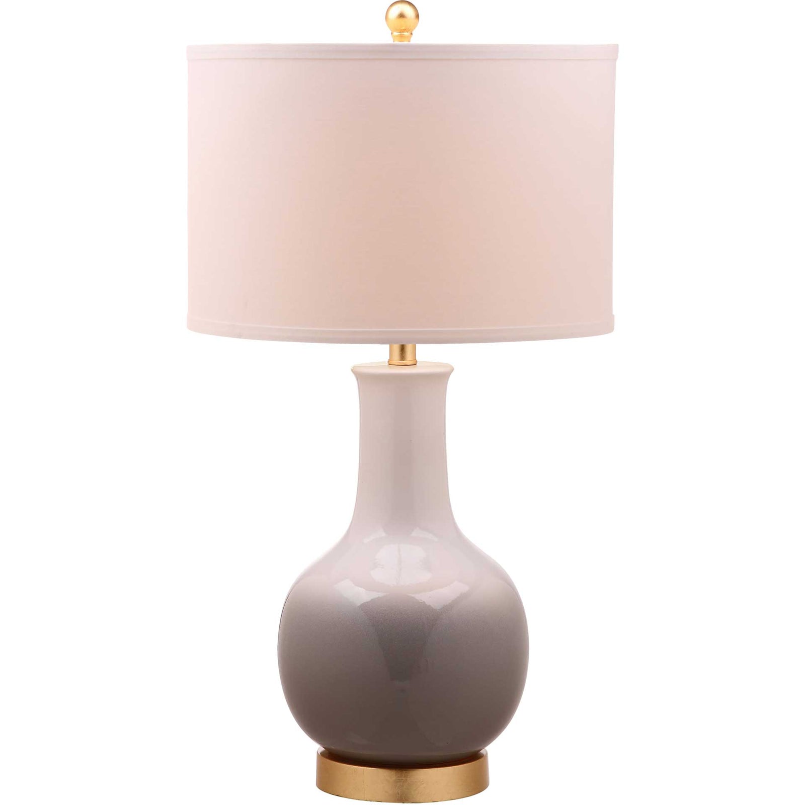 Alayna Table Lamp Gray/White