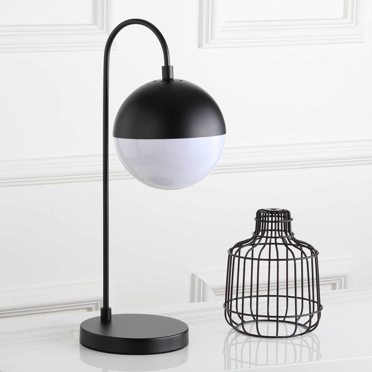Carissa Table Lamp Black