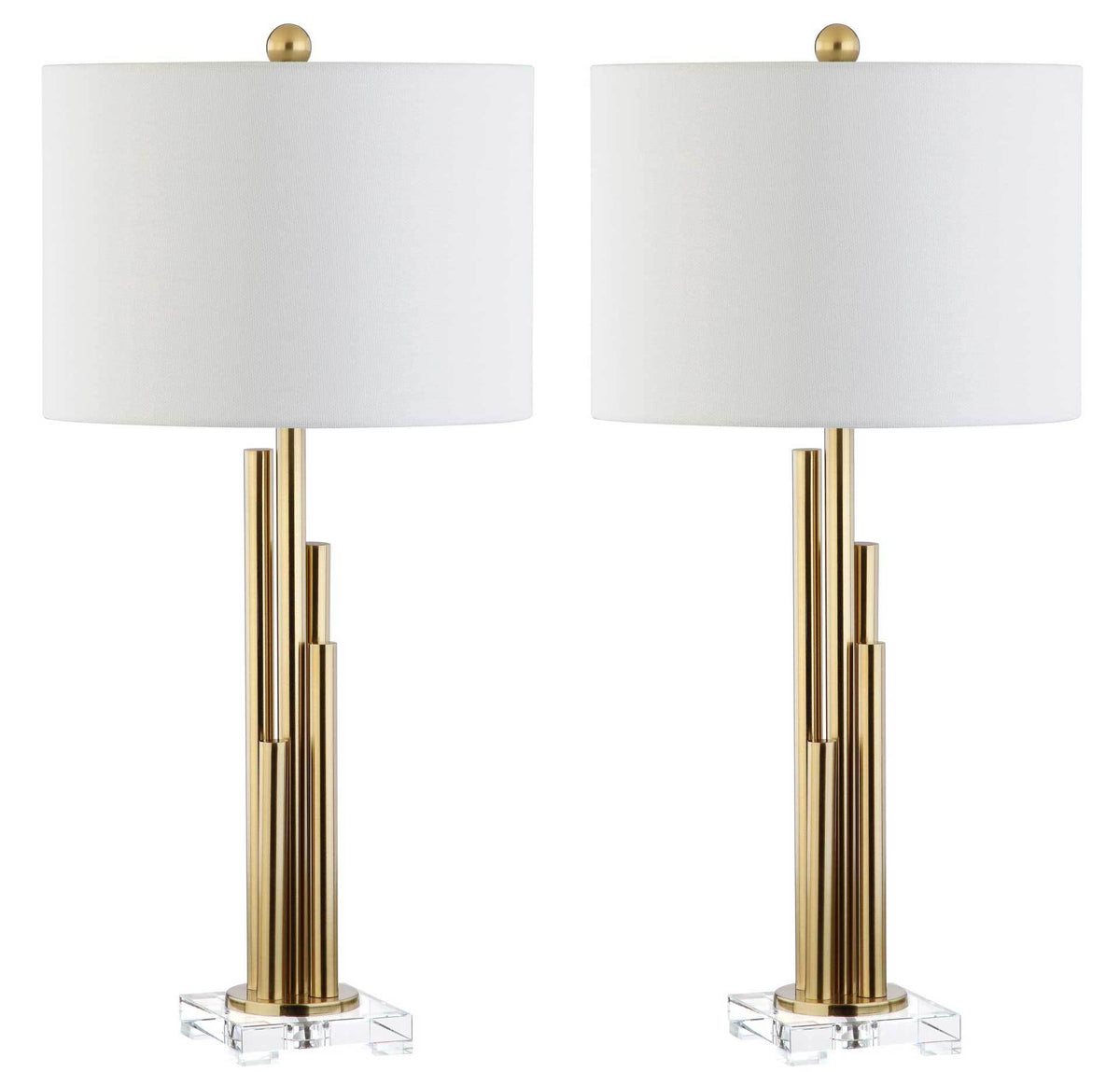 Holly Table Lamp Brass Gold (Set of 2)