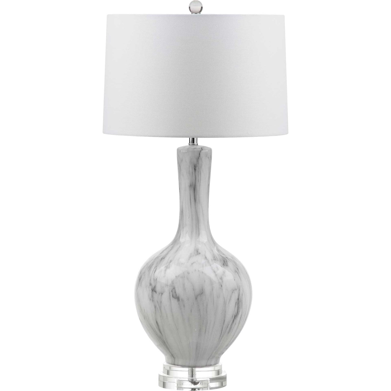 Greenlee Table Lamp White/Gray (Set of 2)