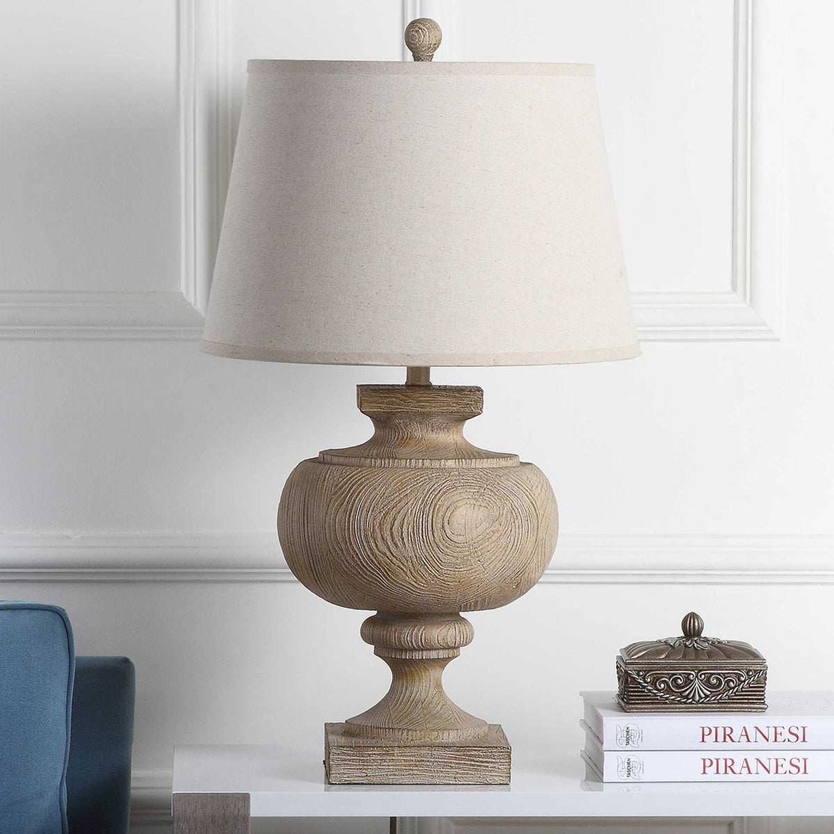 Precious Wood Table Lamp Wood Finish