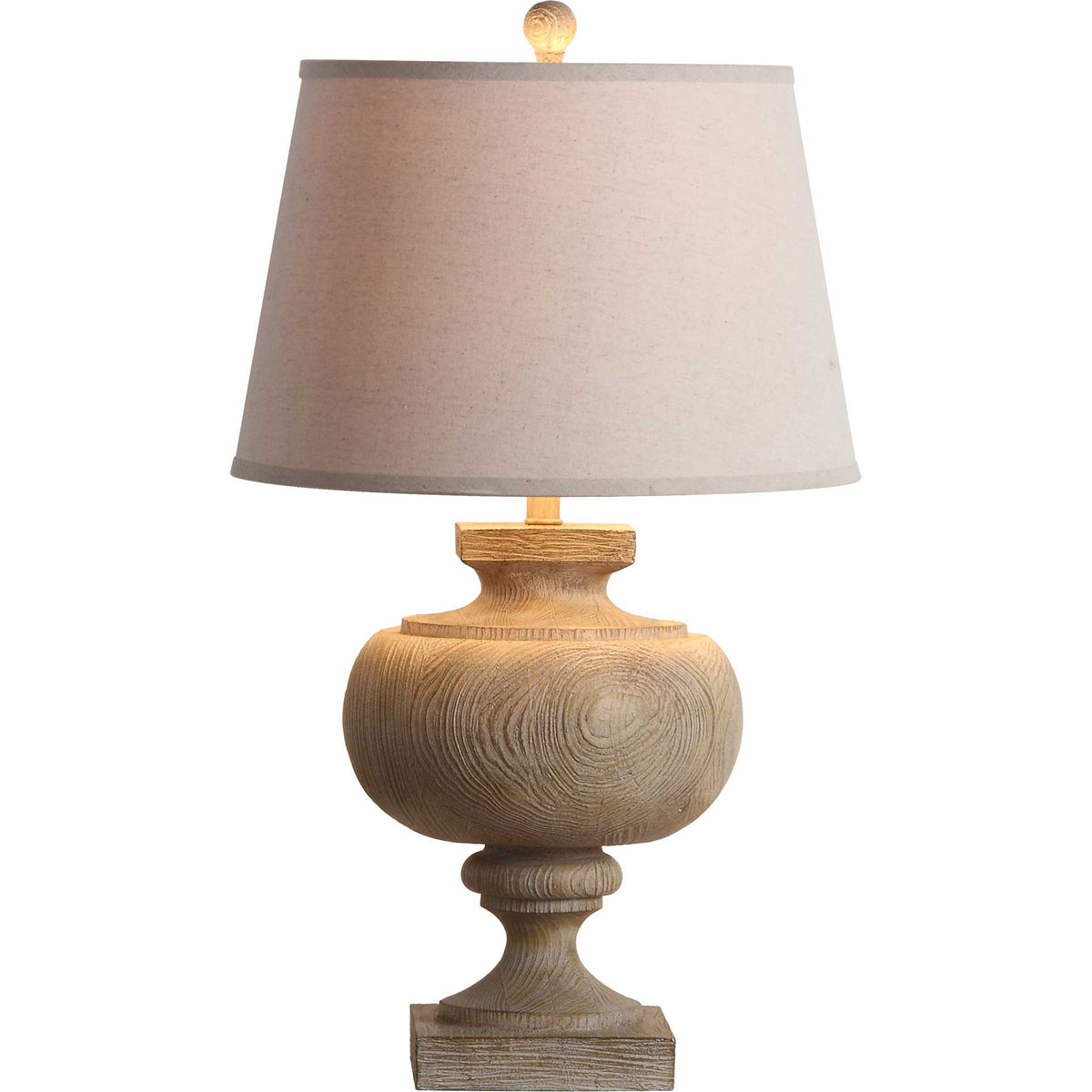 Precious Wood Table Lamp Wood Finish
