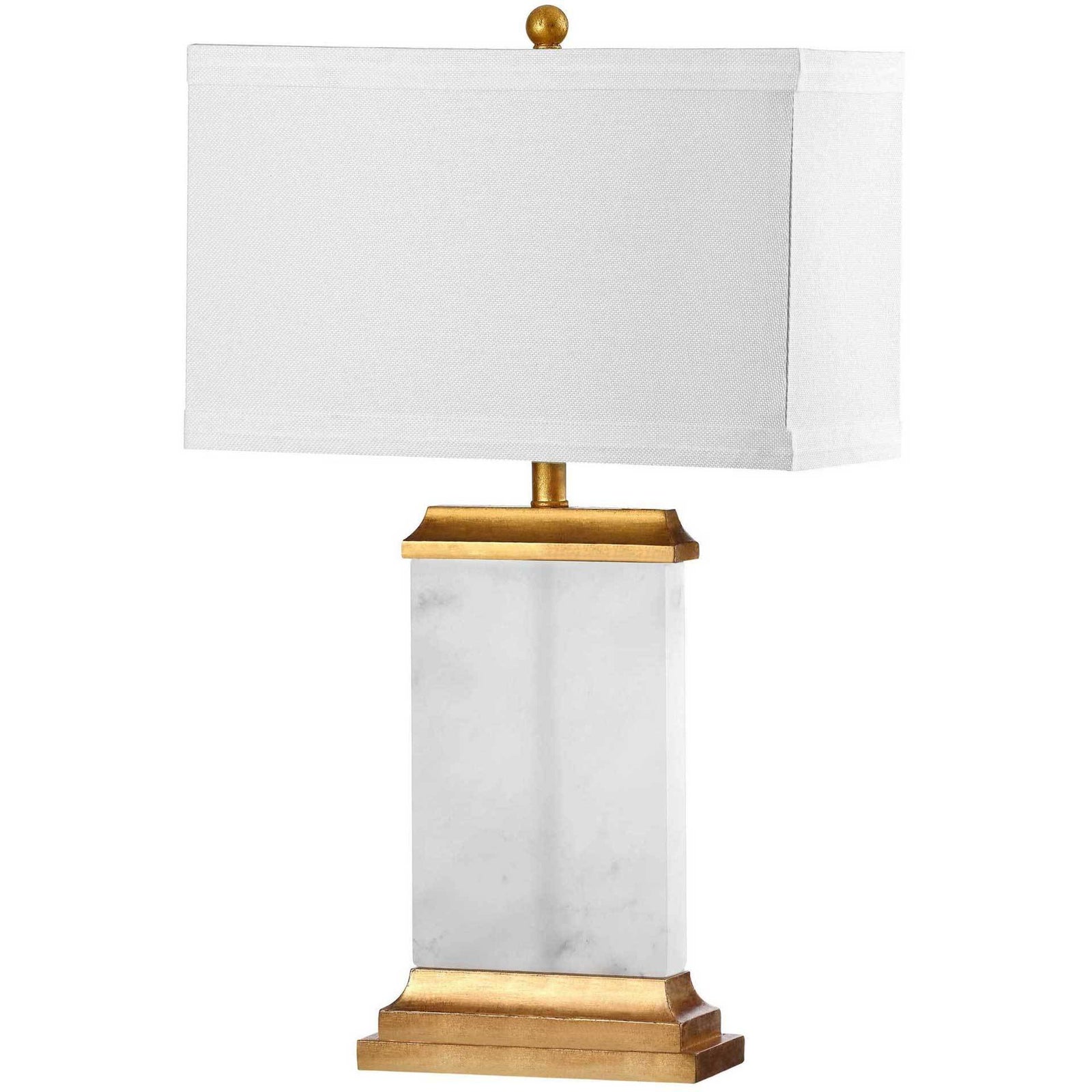 Summer Alabaster Table Lamp White