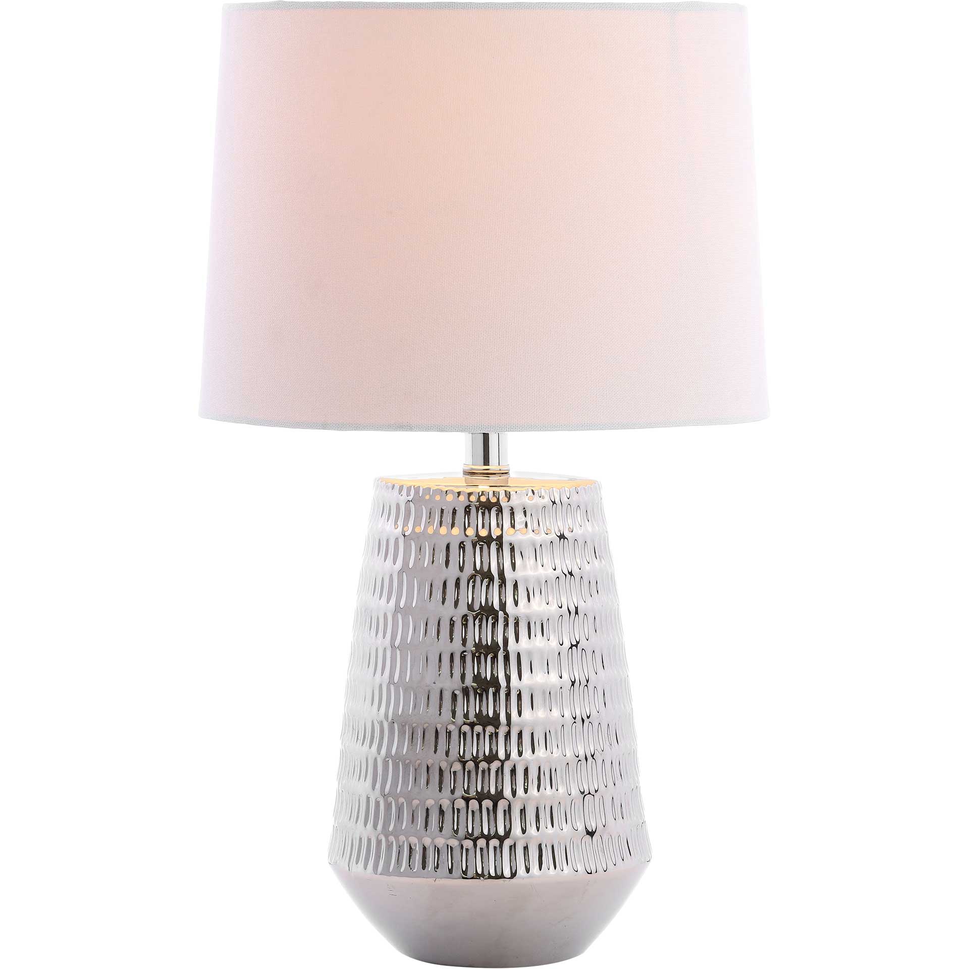 Steer Table Lamp Plated Silver