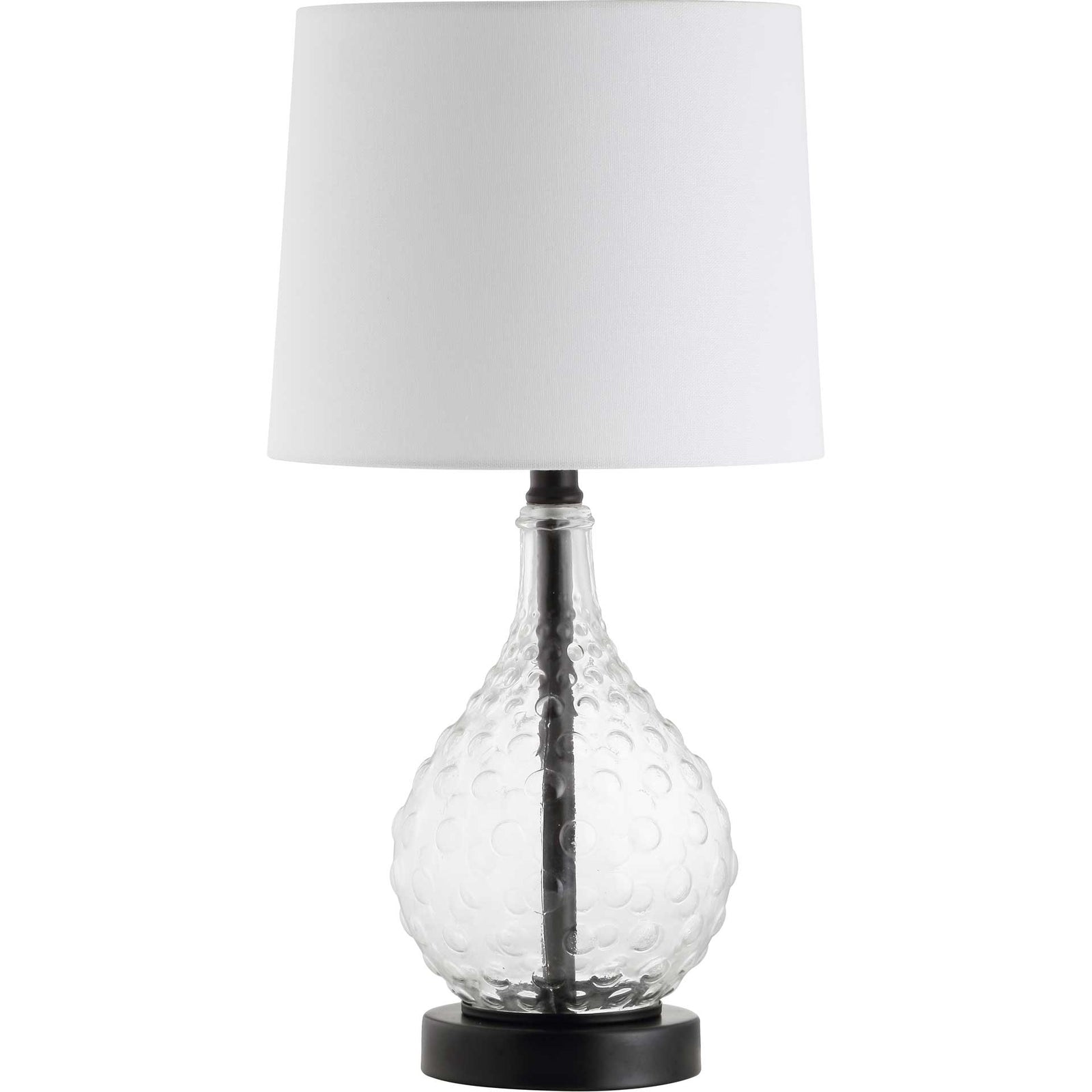 Tarah Table Lamp Black/Clear