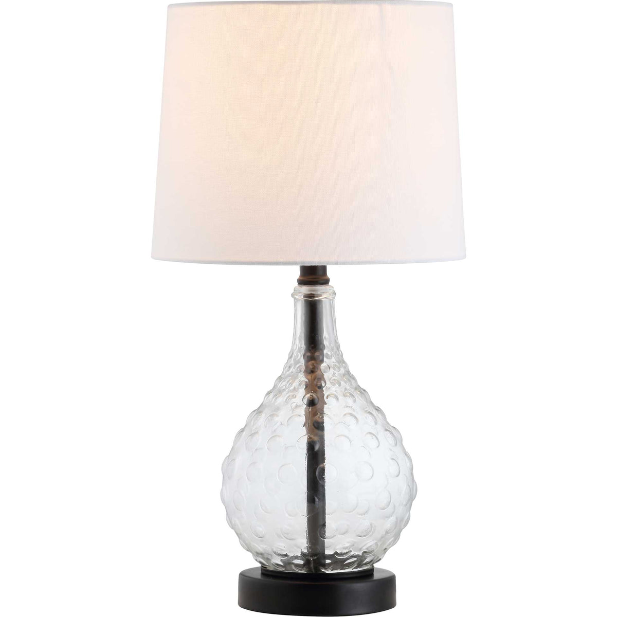 Tarah Table Lamp Black/Clear