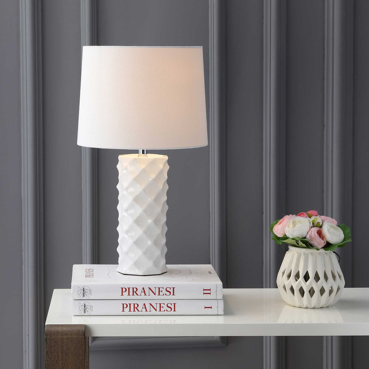 Bestow Table Lamp White