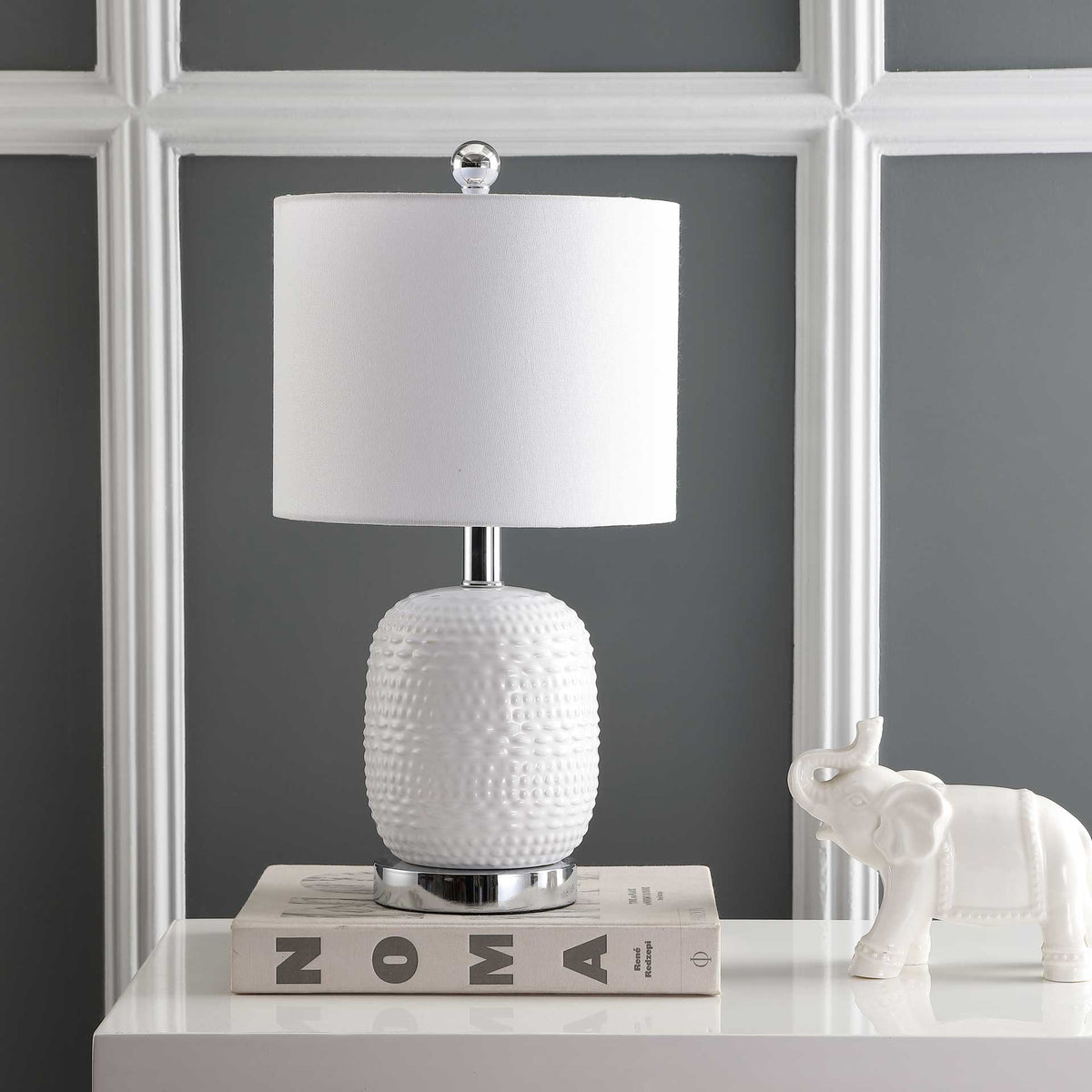 Tucker Table Lamp White