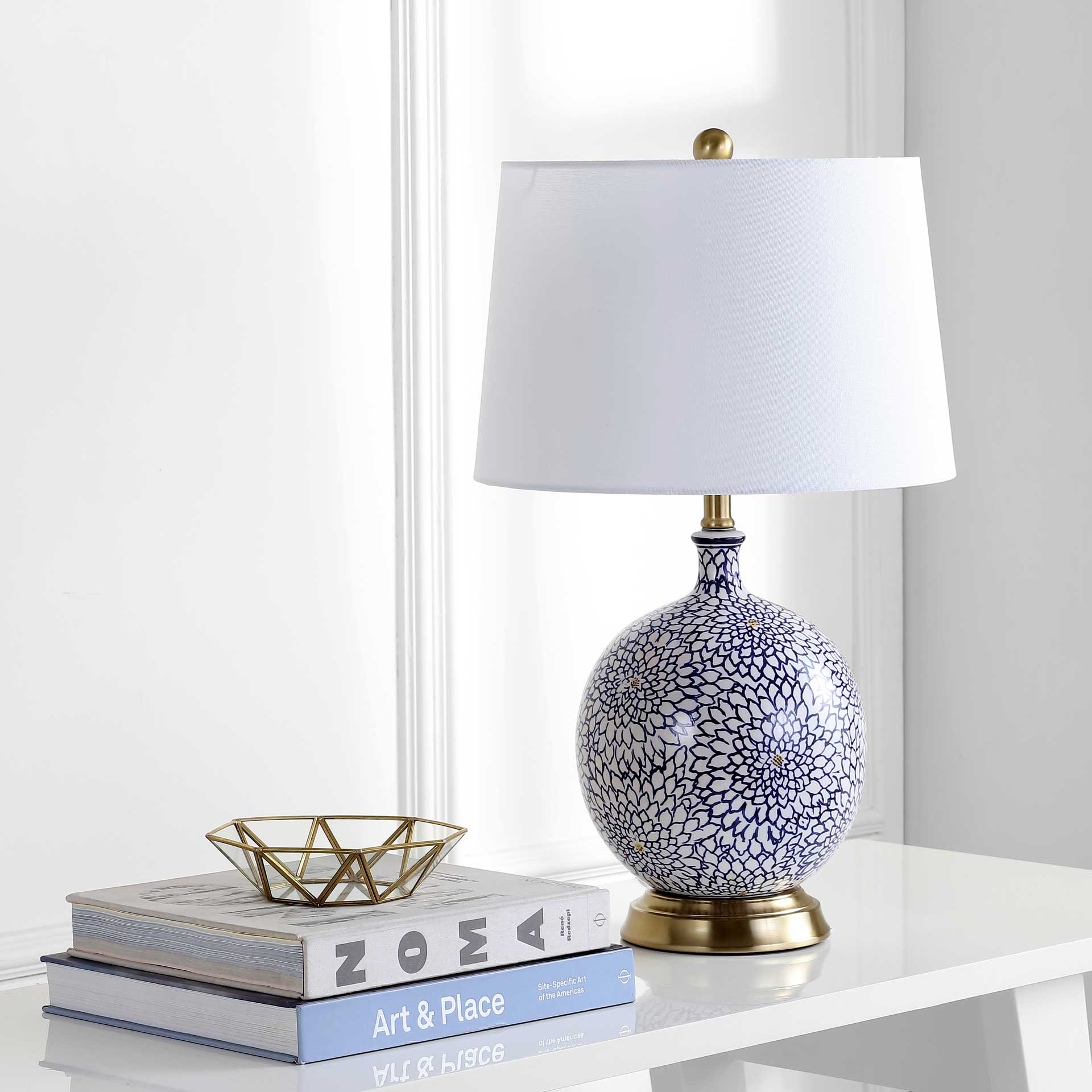 Origin Table Lamp Blue/White