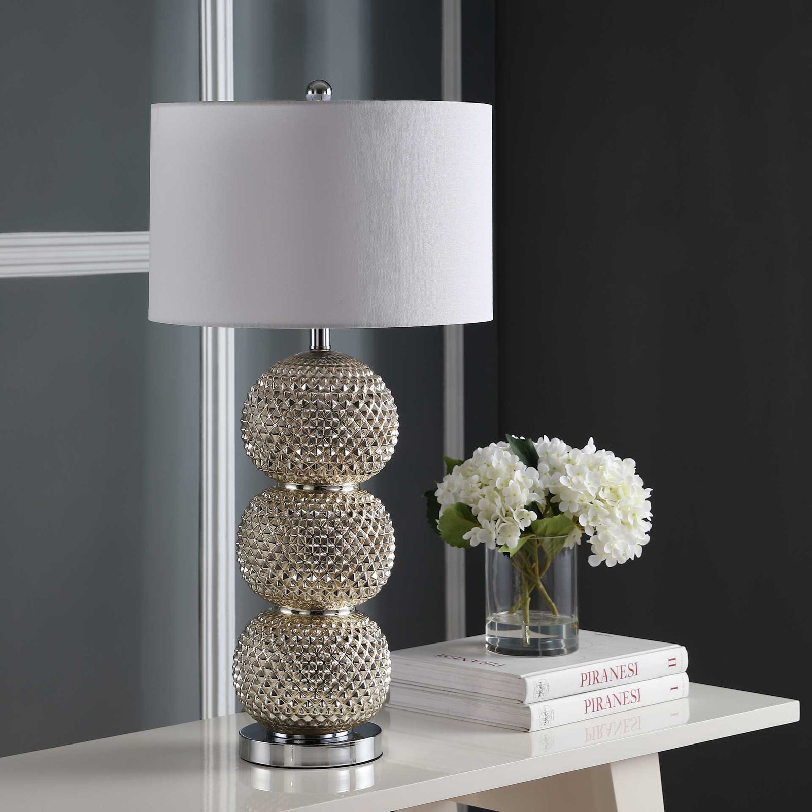 Daria Table Lamp Chrome