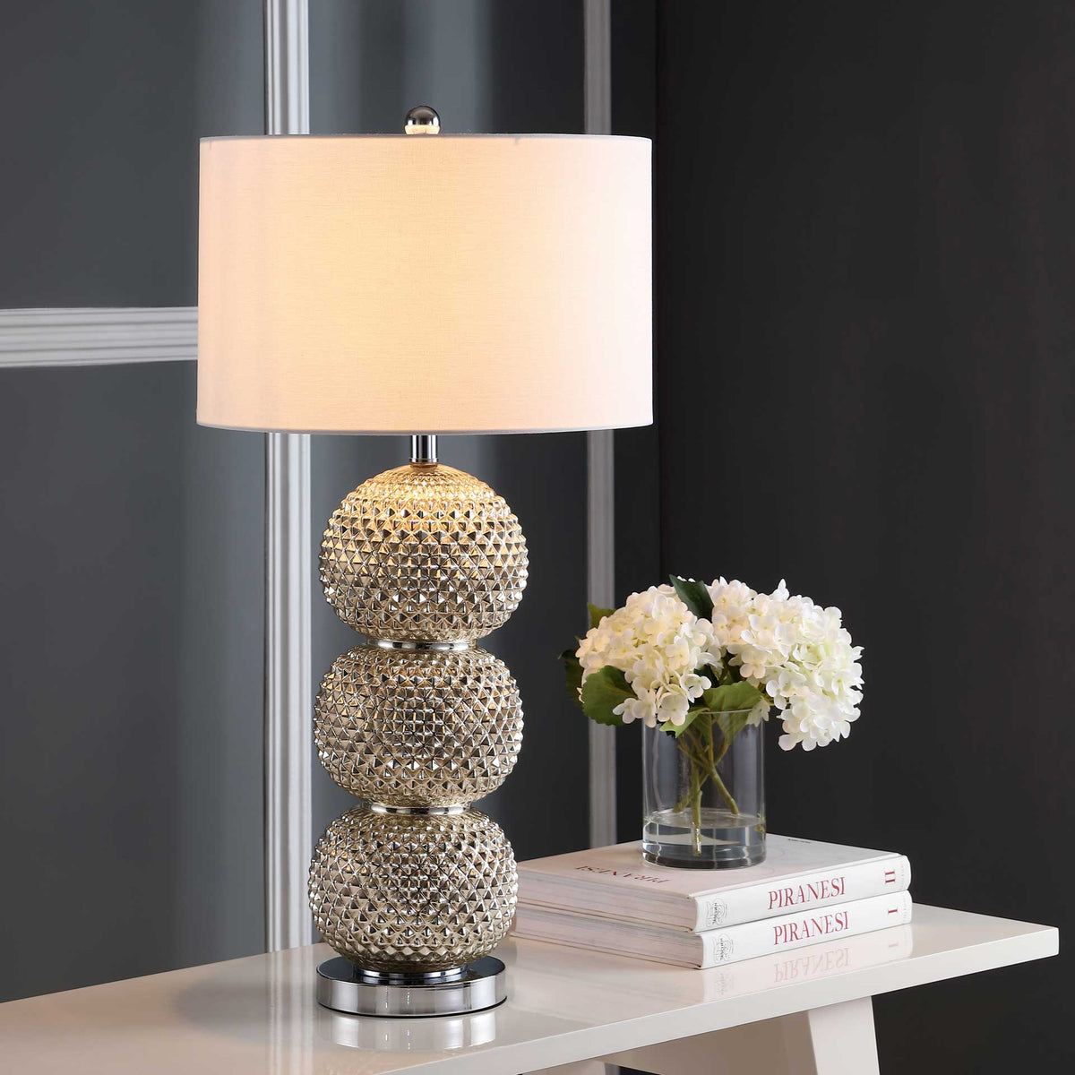 Daria Table Lamp Chrome