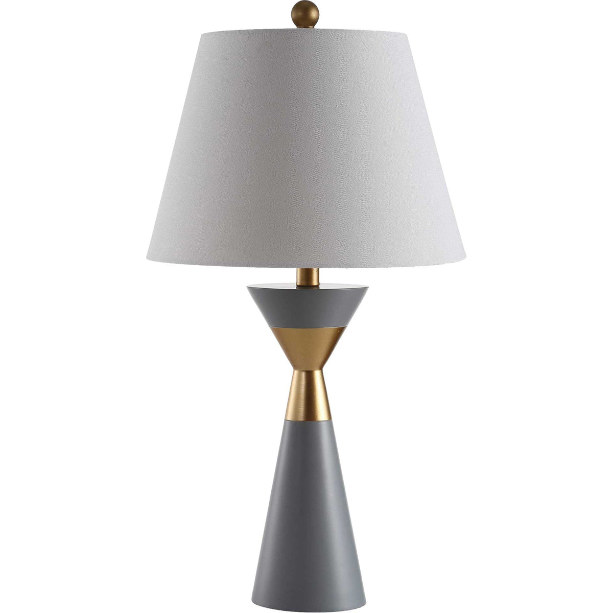 Liandro Table Lamp Gray/Gold (Set of 2)