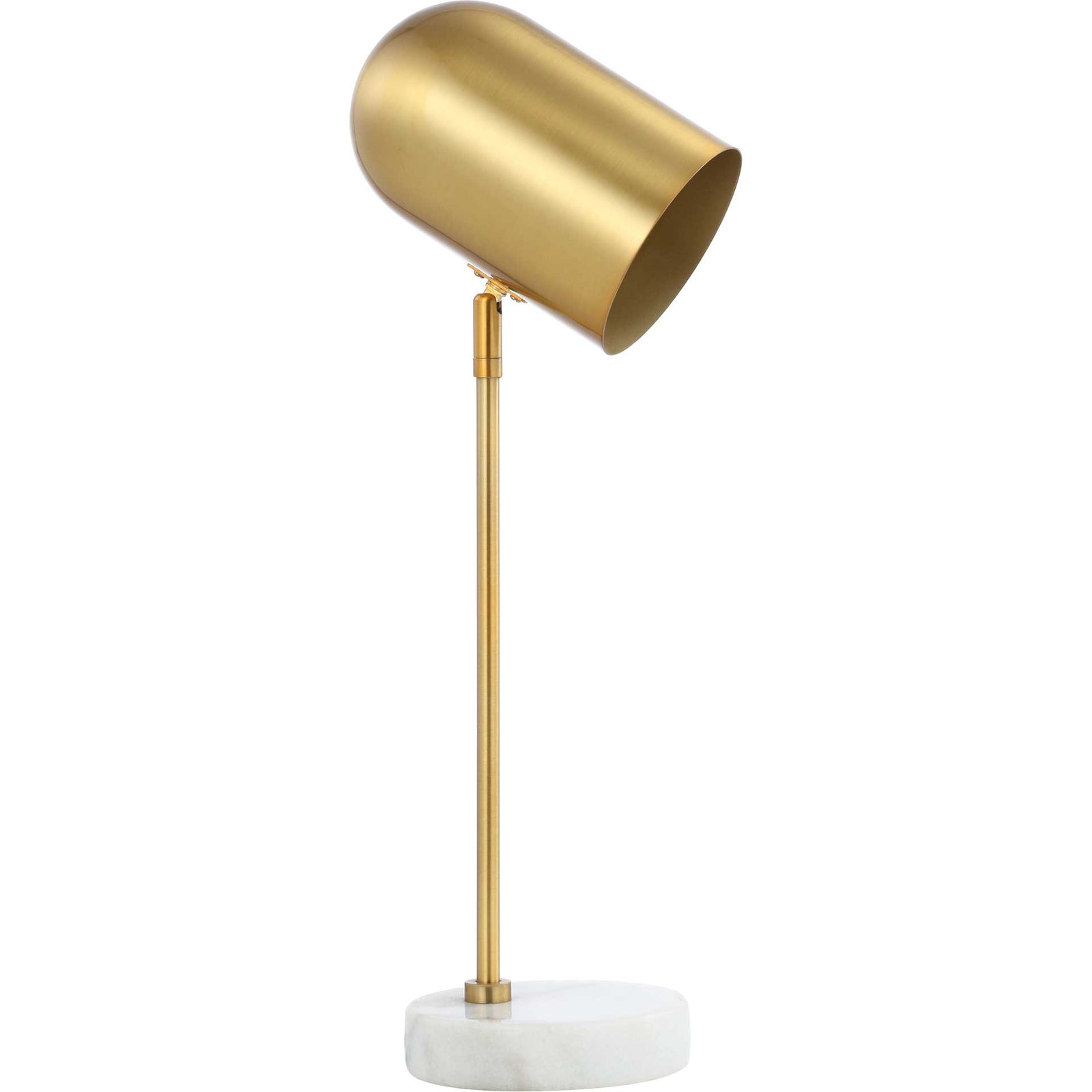 Cherish Table Lamp Brass Gold/White