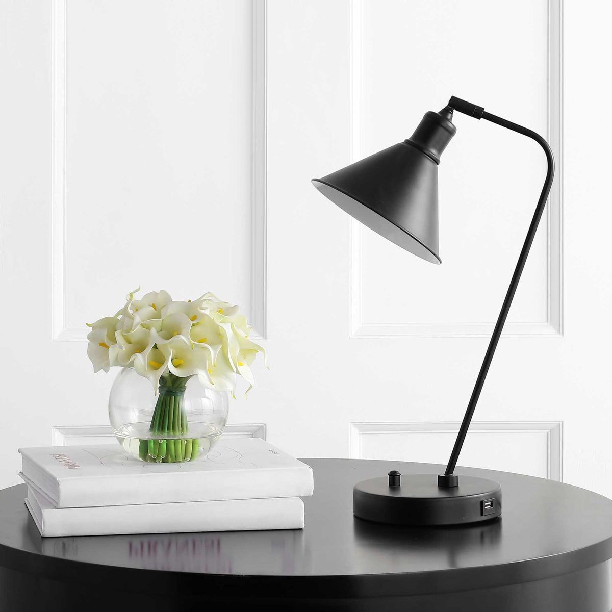 Varys Task Table Lamp Black