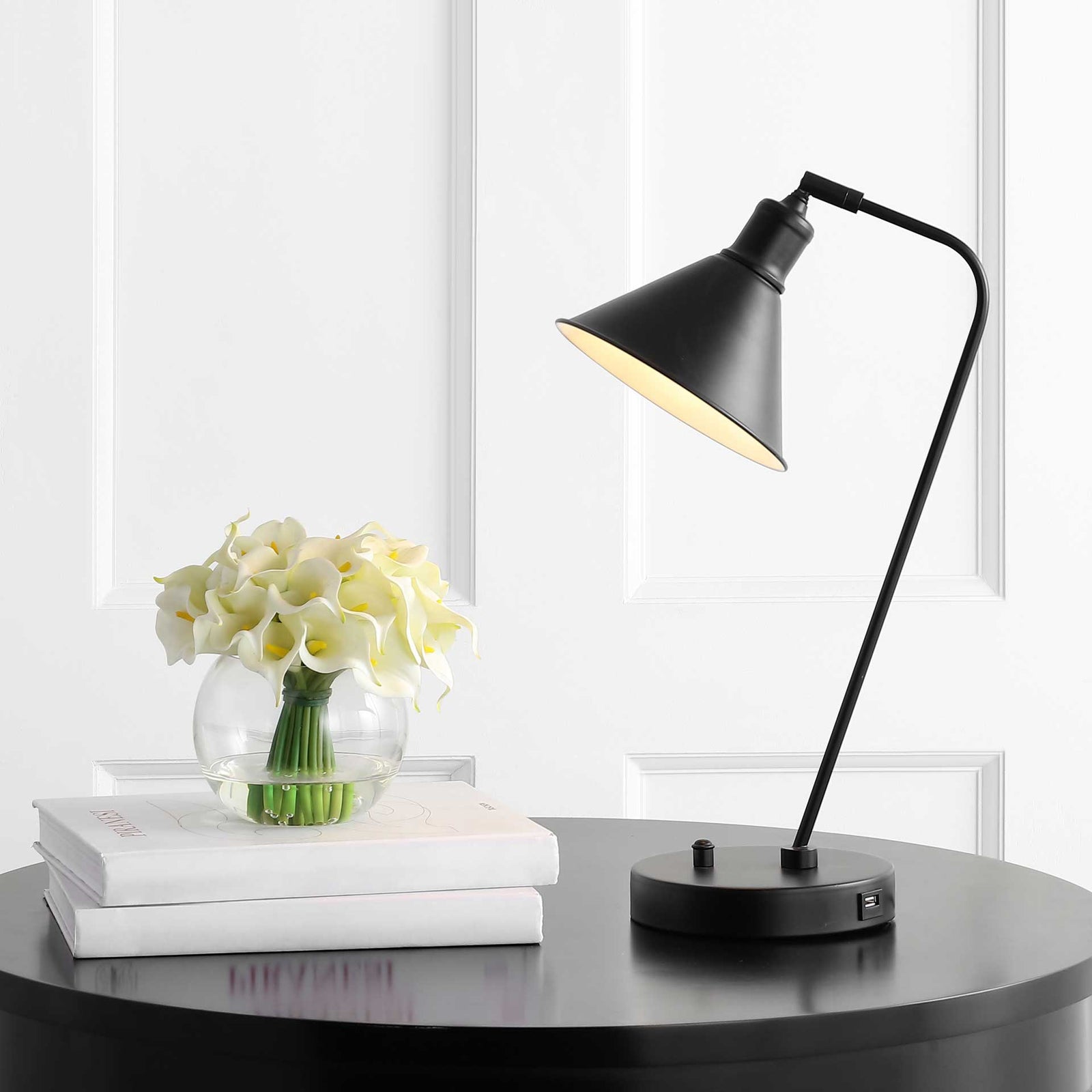 Varys Task Table Lamp Black