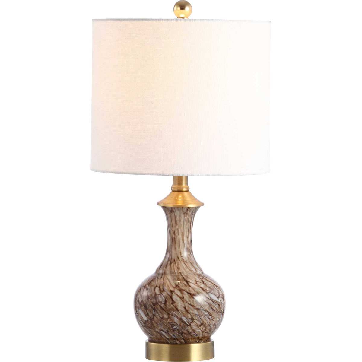 Bangka Table Lamp Brown/Brass Gold