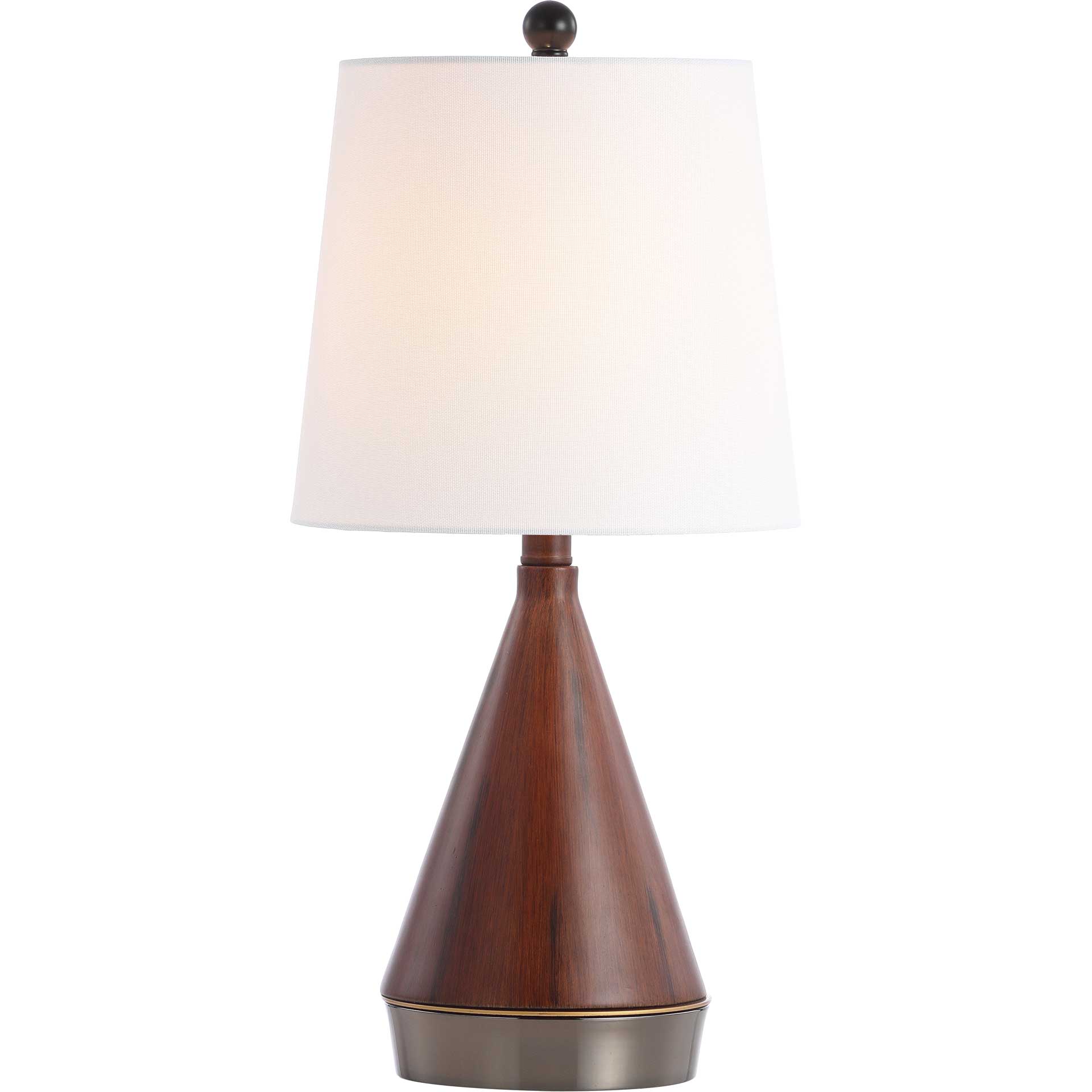 Malena Table Lamp Dark Brown/Black