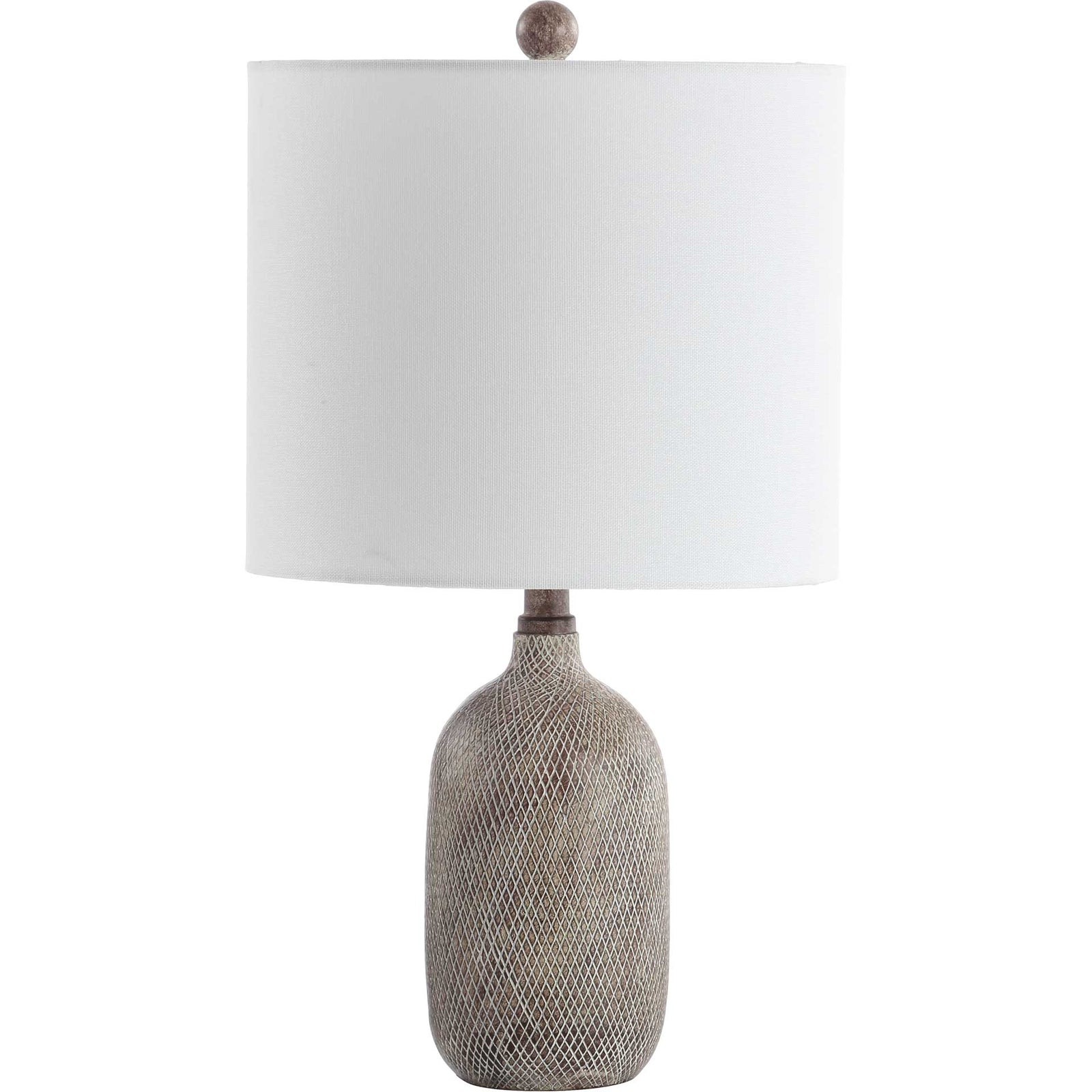 Alder Table Lamp Wash Gray