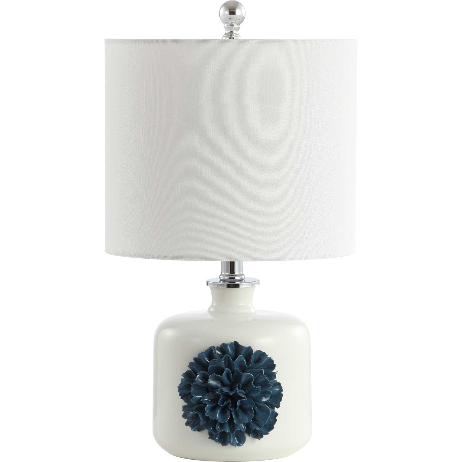 Oladele Table Lamp White/Blue