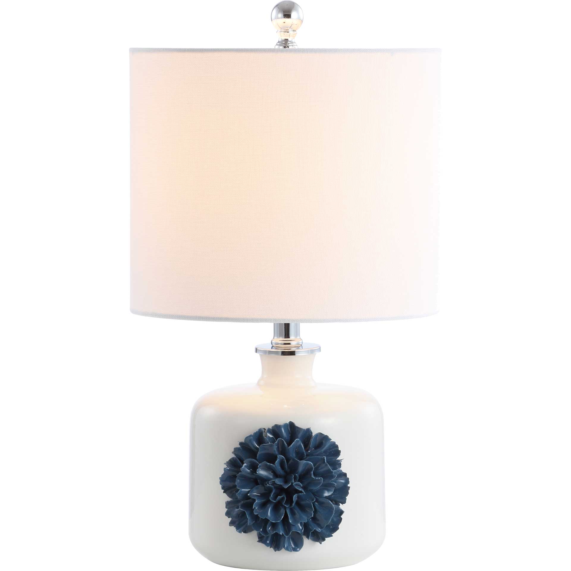 Oladele Table Lamp White/Blue