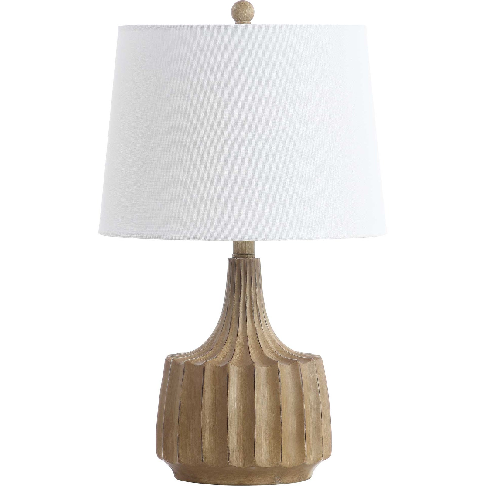 Shanara Table Lamp Wood Finish