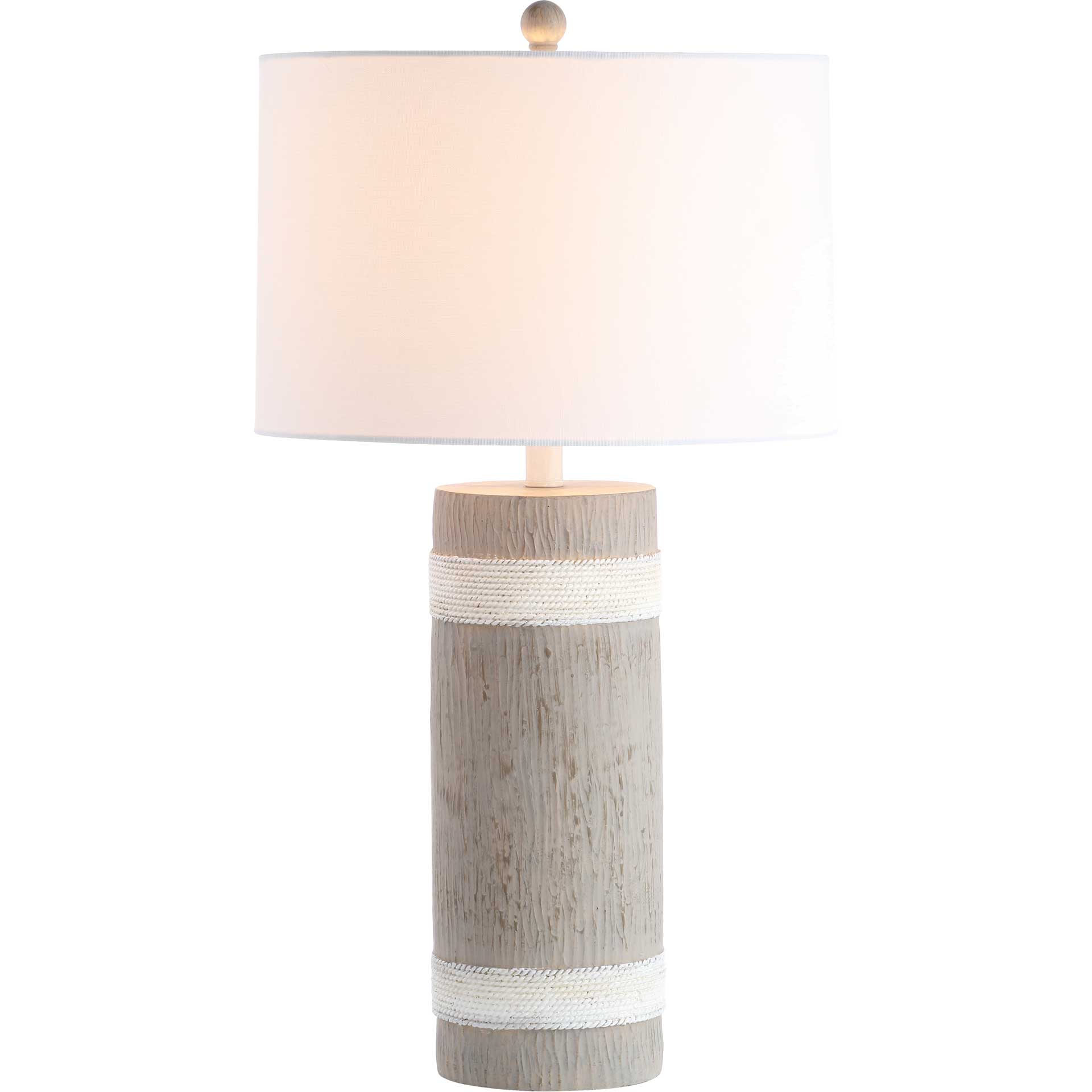 Brenley Table Lamp Brown/White (Set of 2)
