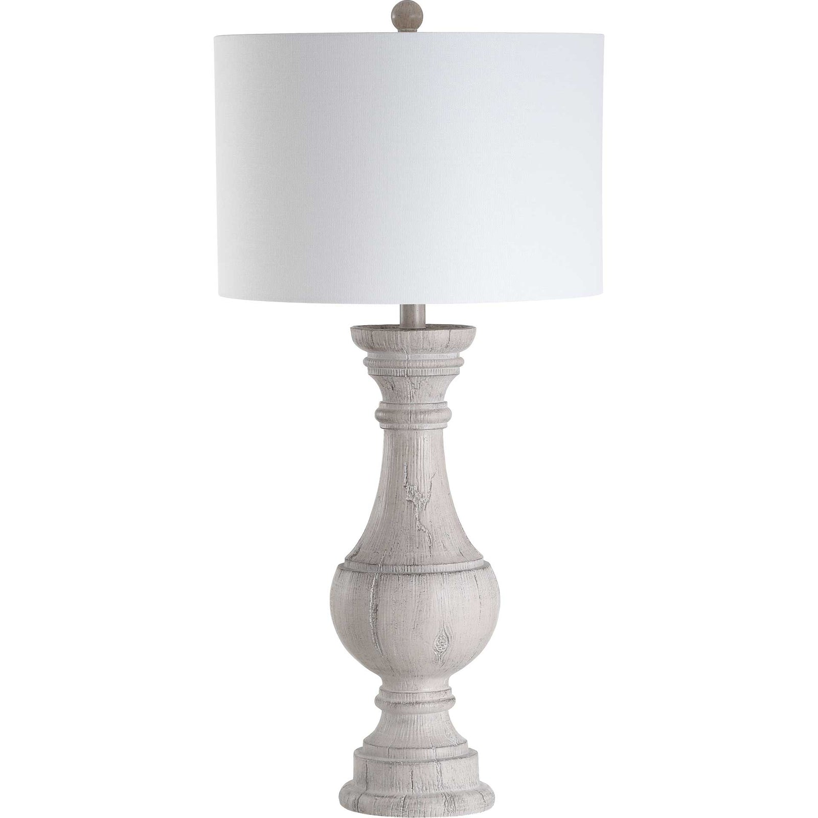 Safura Table Lamp White Wash (Set of 2)