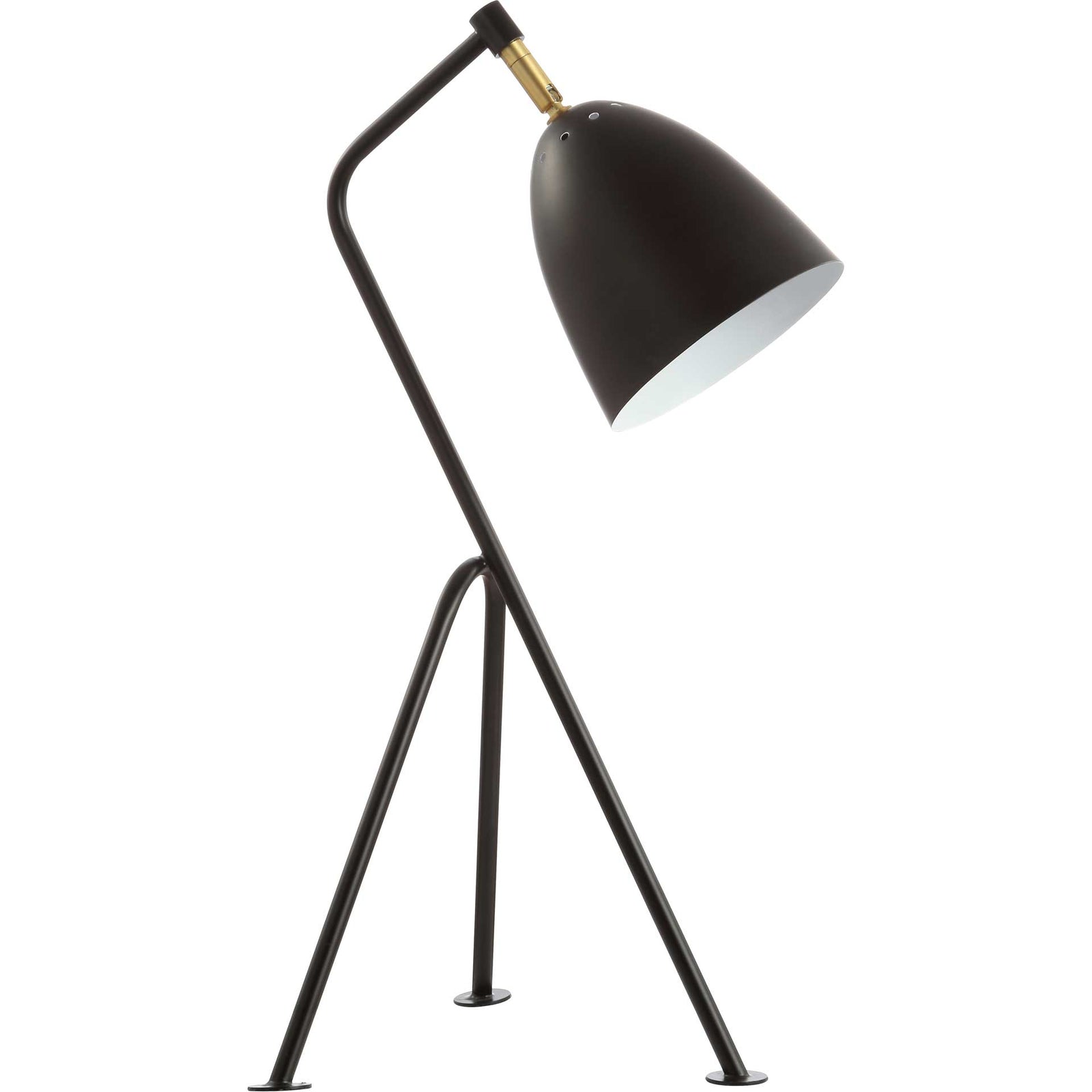 Dania Task Table Lamp Black/Brass Gold