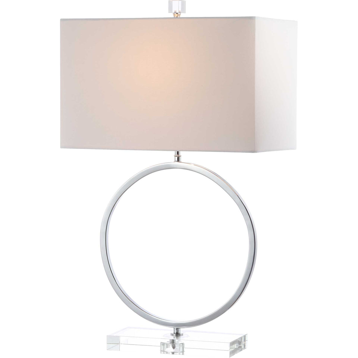 Phoebe Table Lamp Chrome (Set of 2)