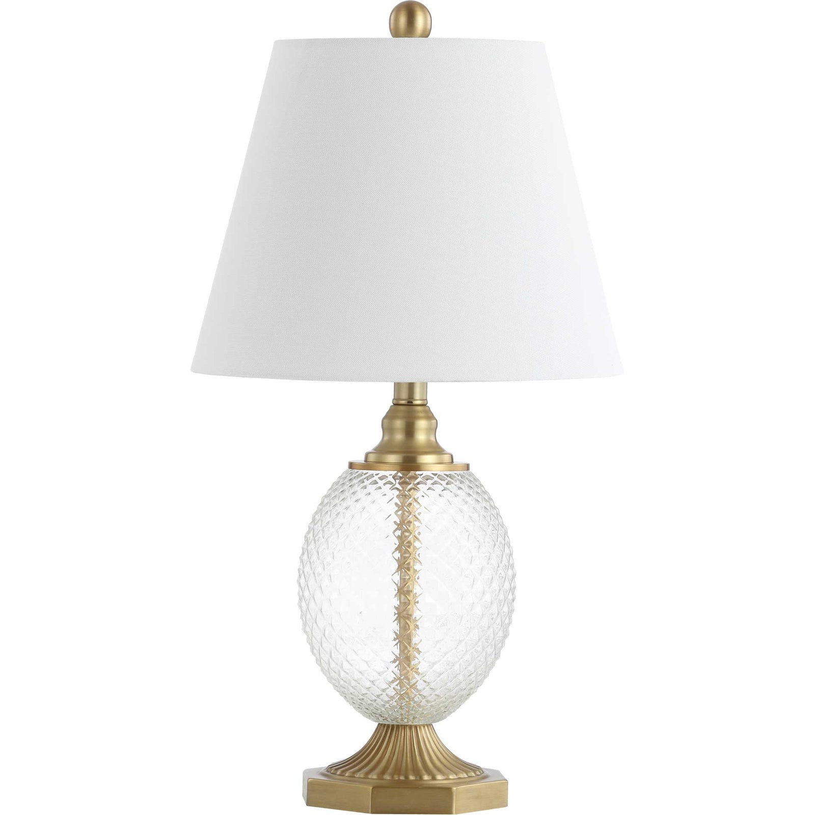 Kaden Table Lamp Clear/Brass Gold