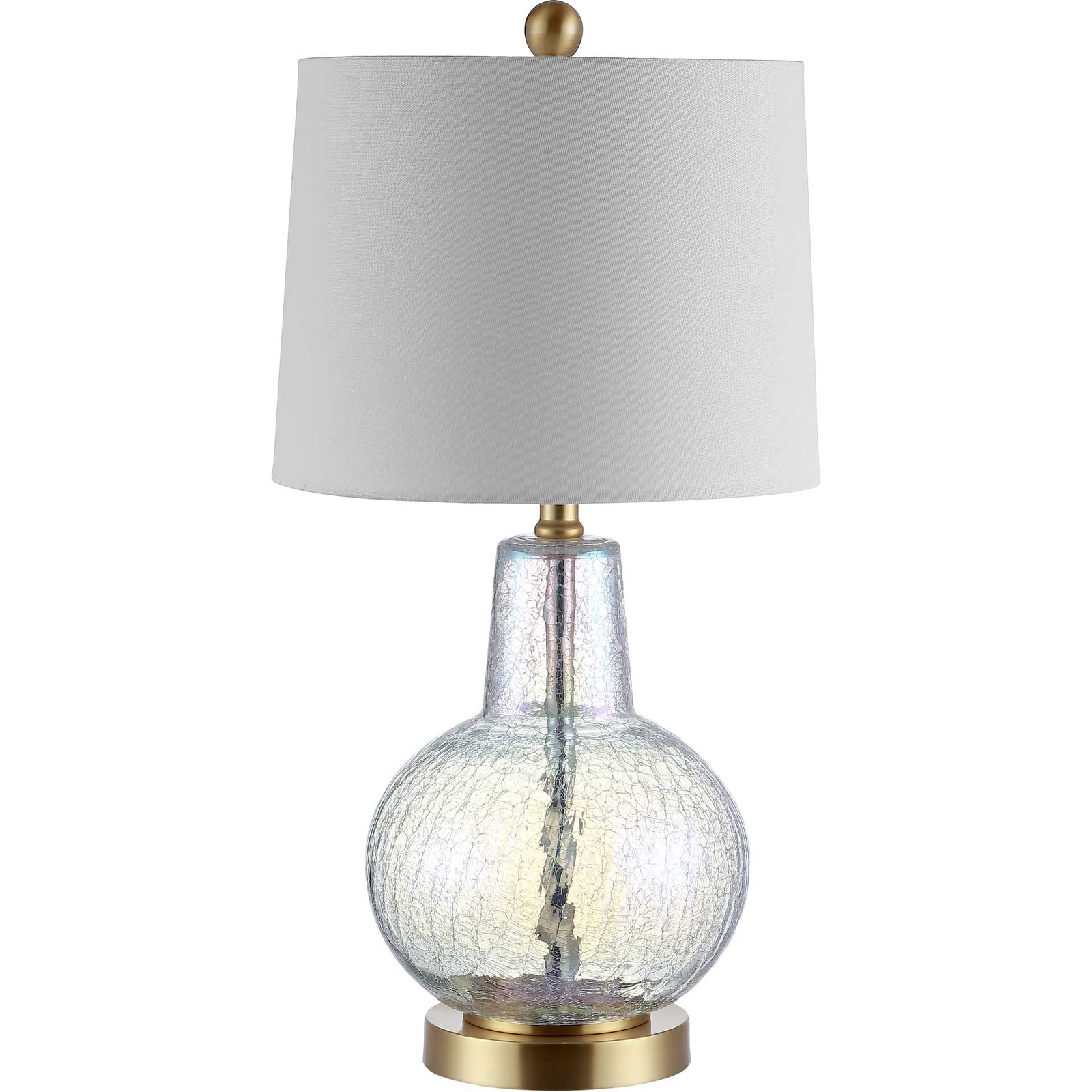 Attune Table Lamp Luster Crackle