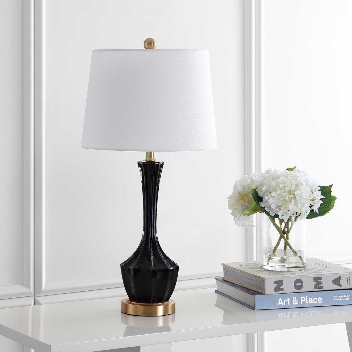 Roselyn Table Lamp Black