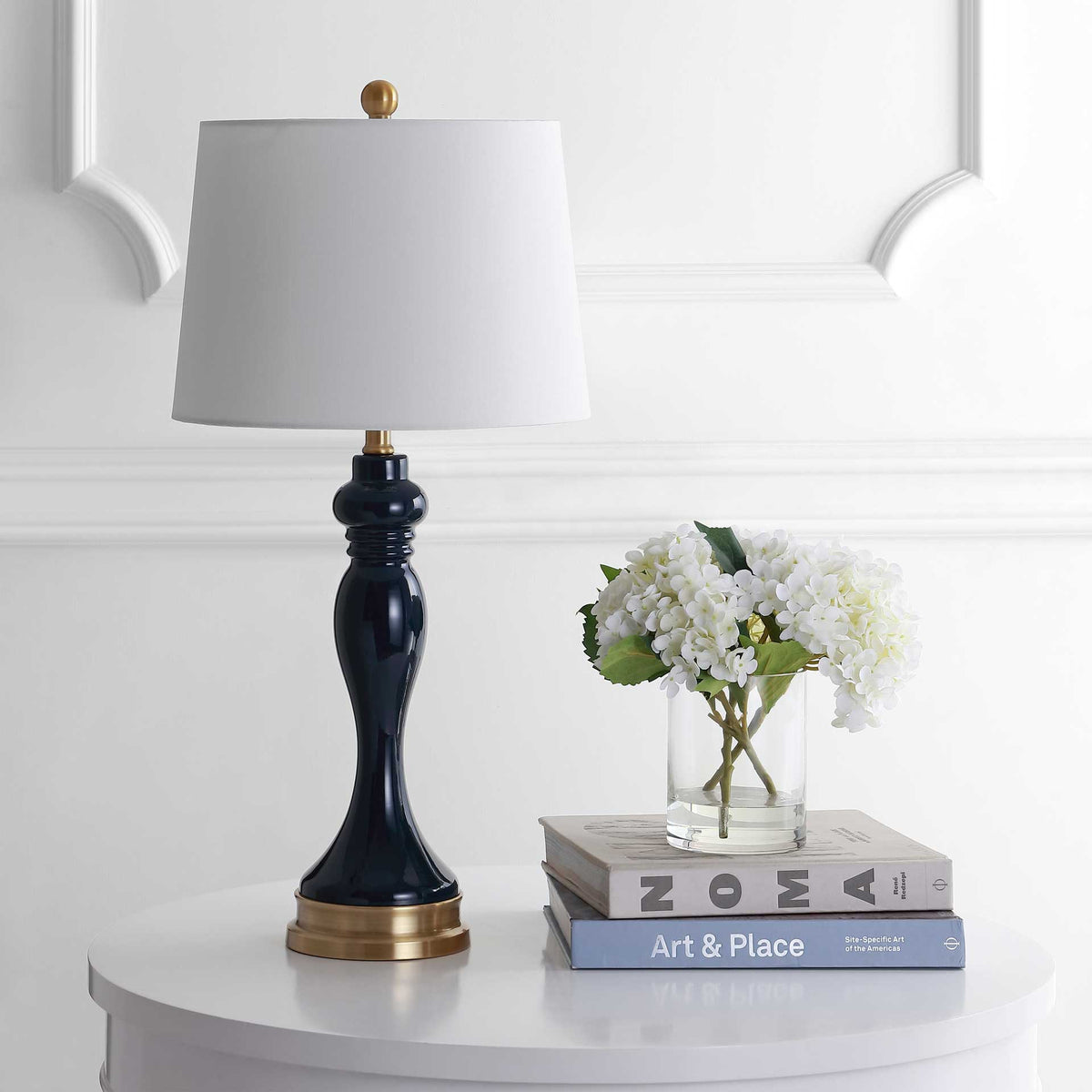Callan Table Lamp Navy