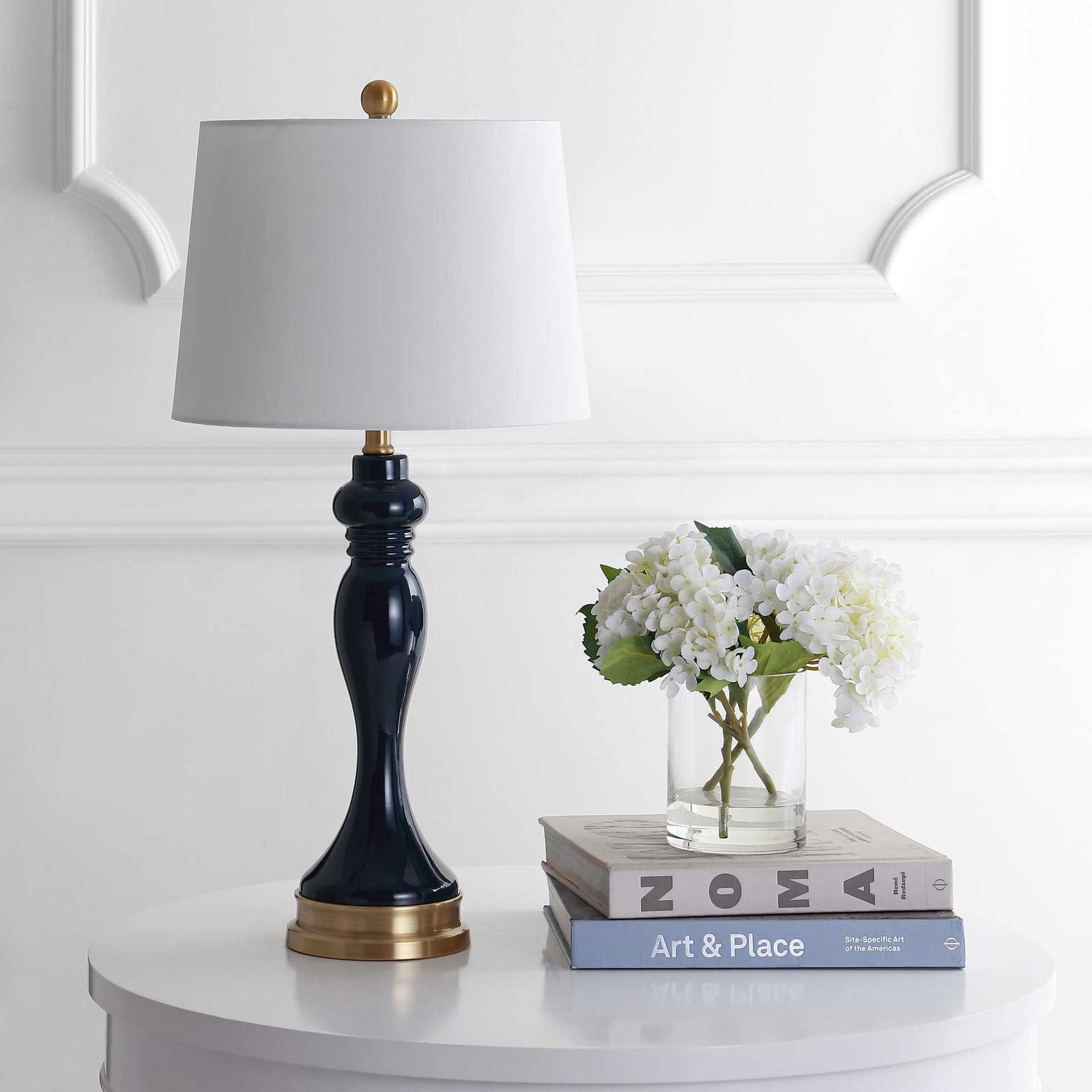 Callan Table Lamp Navy