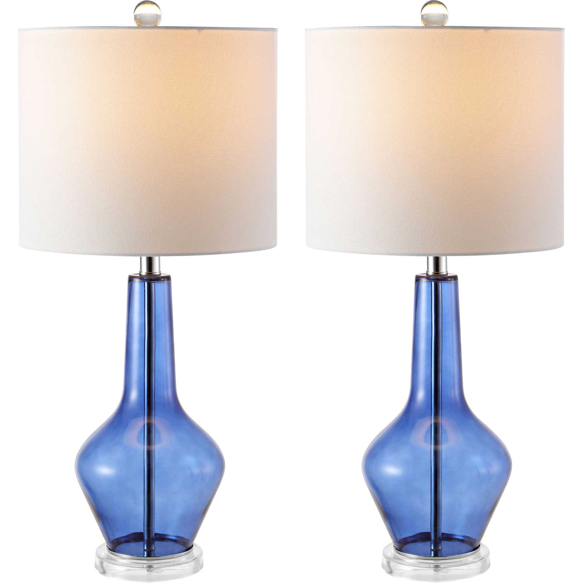 Vendome Table Lamps Blue (Set of 2)