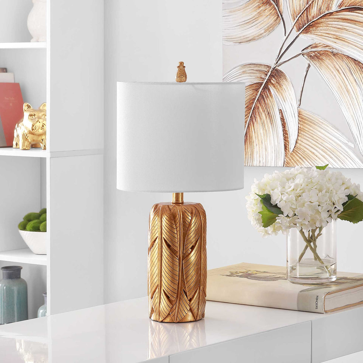 Willow Table Lamp Gold