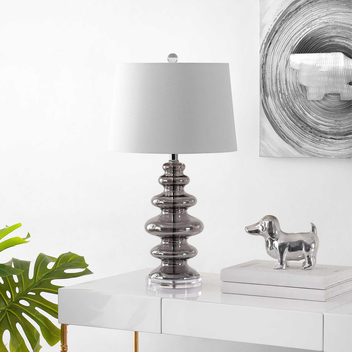 Oriana Table Lamp Gray
