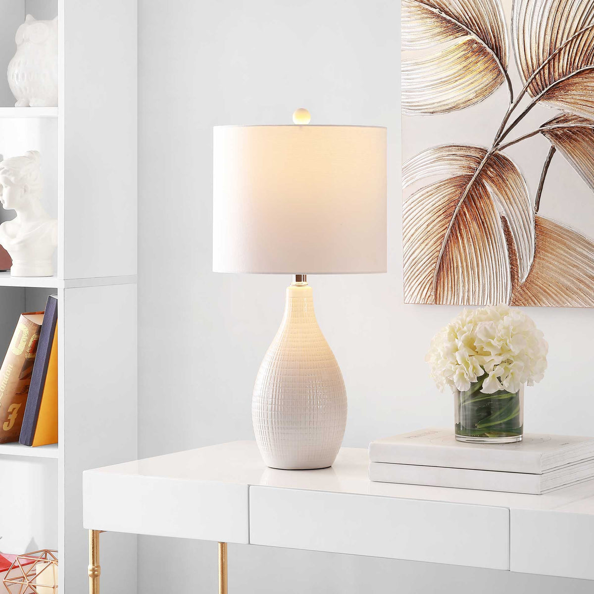 Grayson Table Lamp Cream