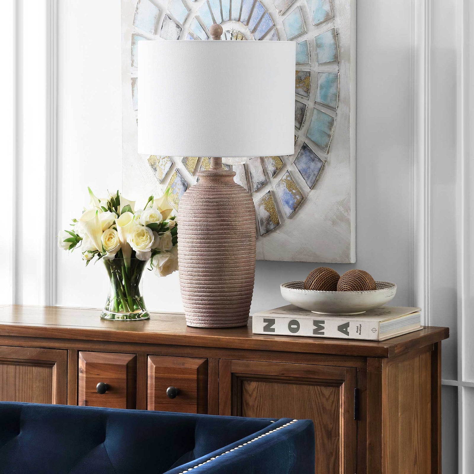 Kellen Table Lamp Sandy Pearl