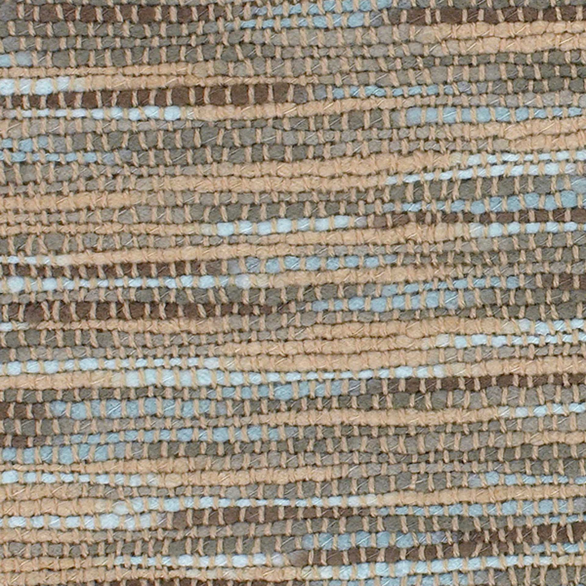 Tara Throw Pale Blue/Medium Gray/Camel