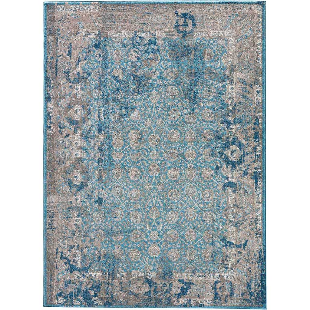 Terracotta Kinburn Blue Area Rug