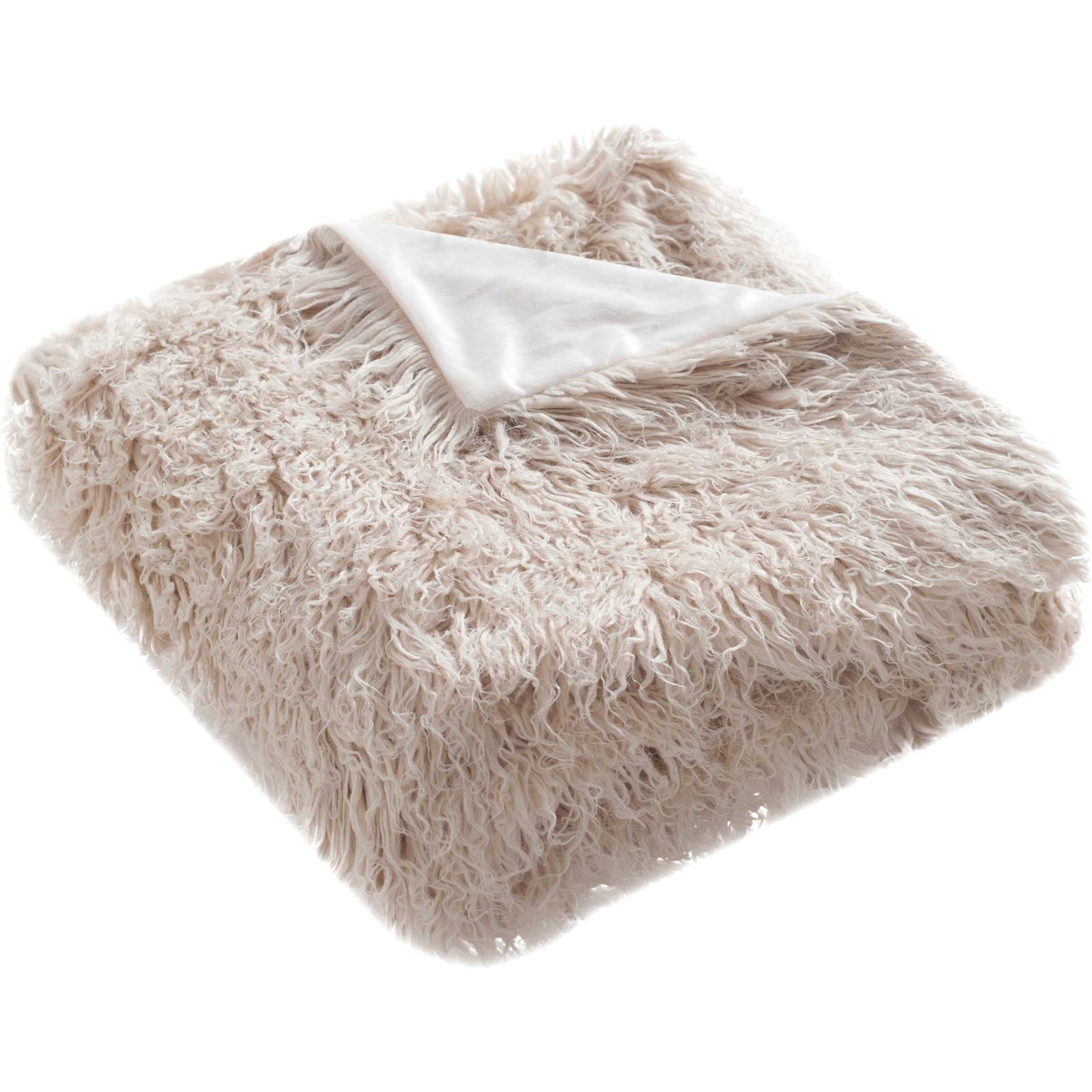 Faux Sheepskin Taupe